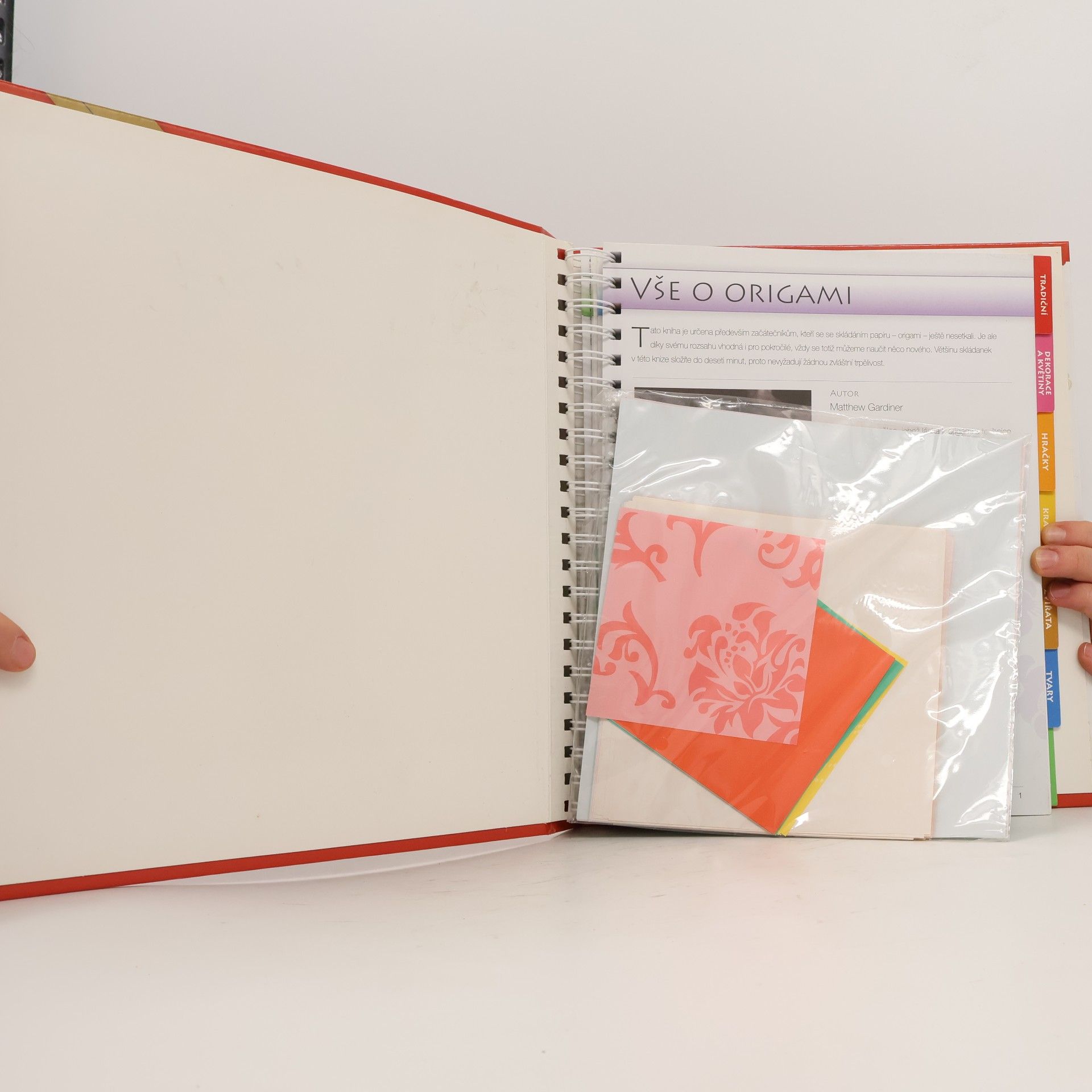 Matthew Gardiner Velká kniha origami