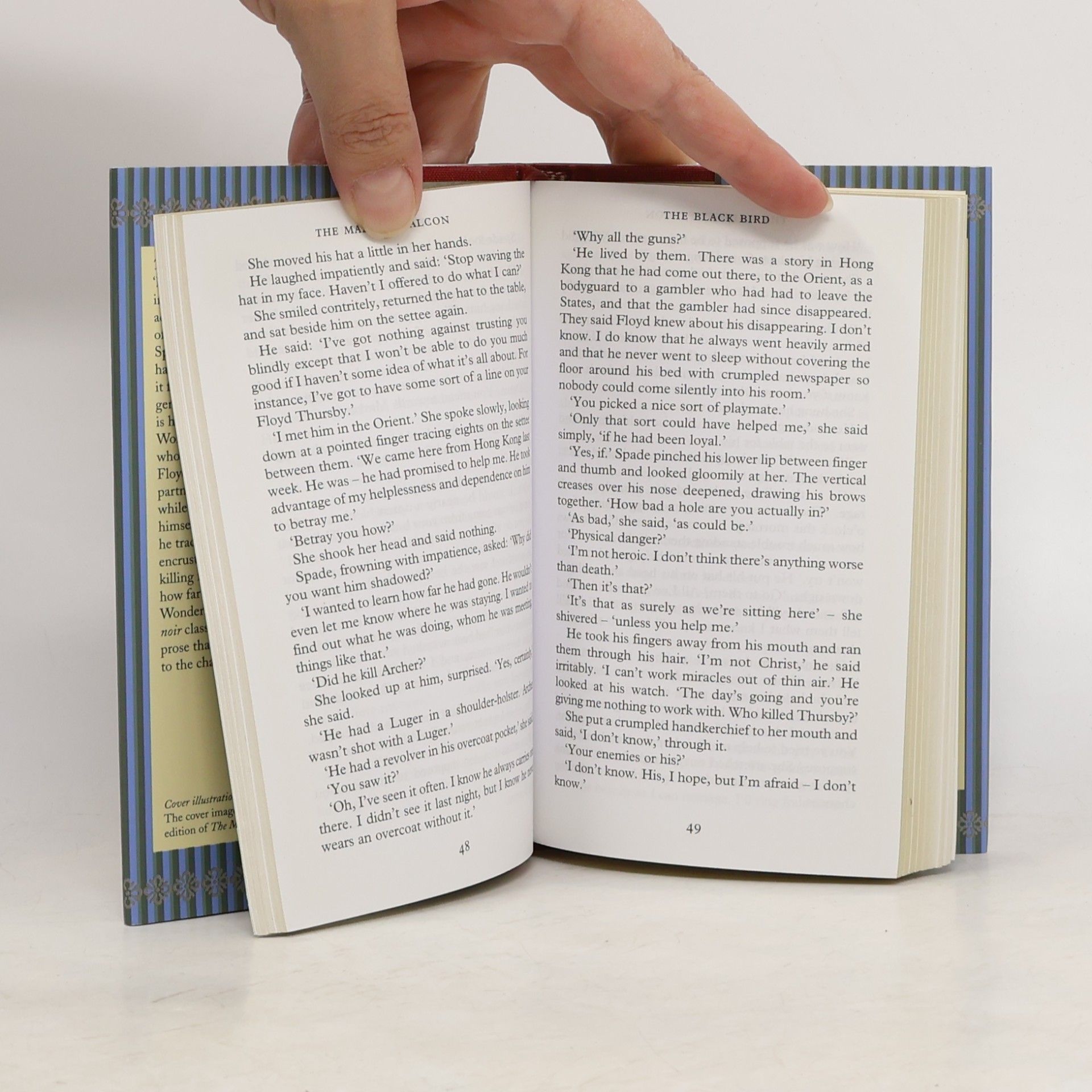 Dashiell Hammett The Maltese Falcon. Der Malteser Falke, Englische Ausgabe - Complete & Unabridged