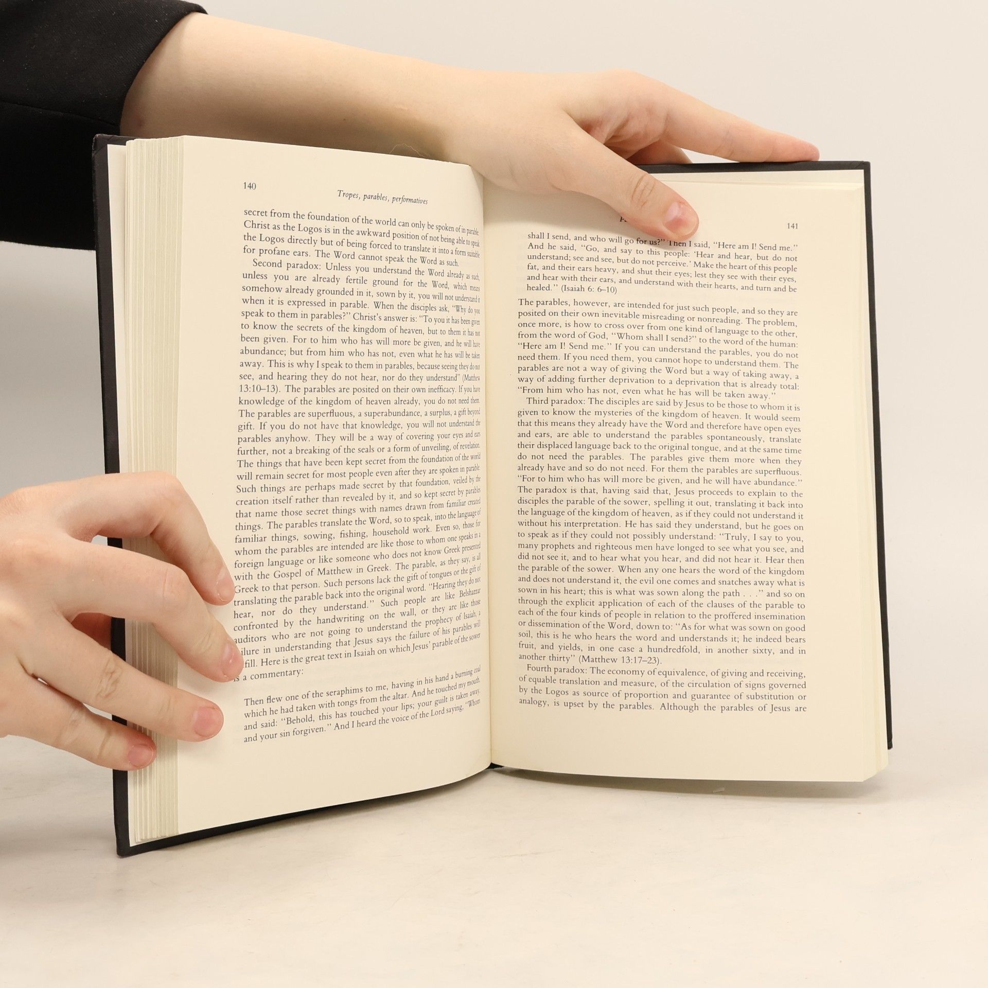 J. Hillis Miller Tropes, Parables, Performatives