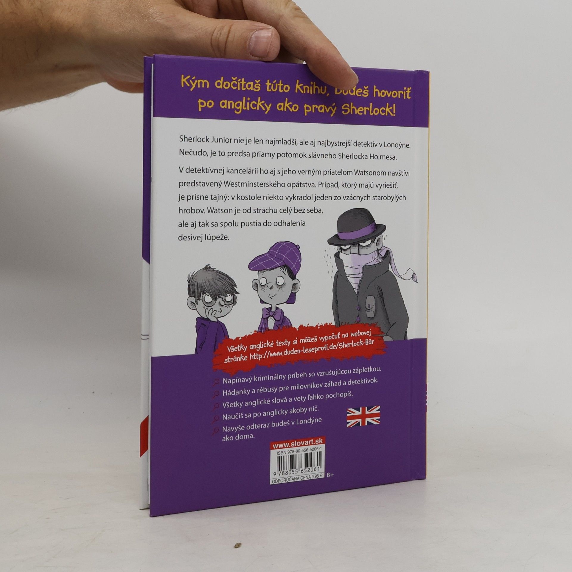 Kolektiv autorů Sherlock junior a hrob vo Westminsterskom opátstve