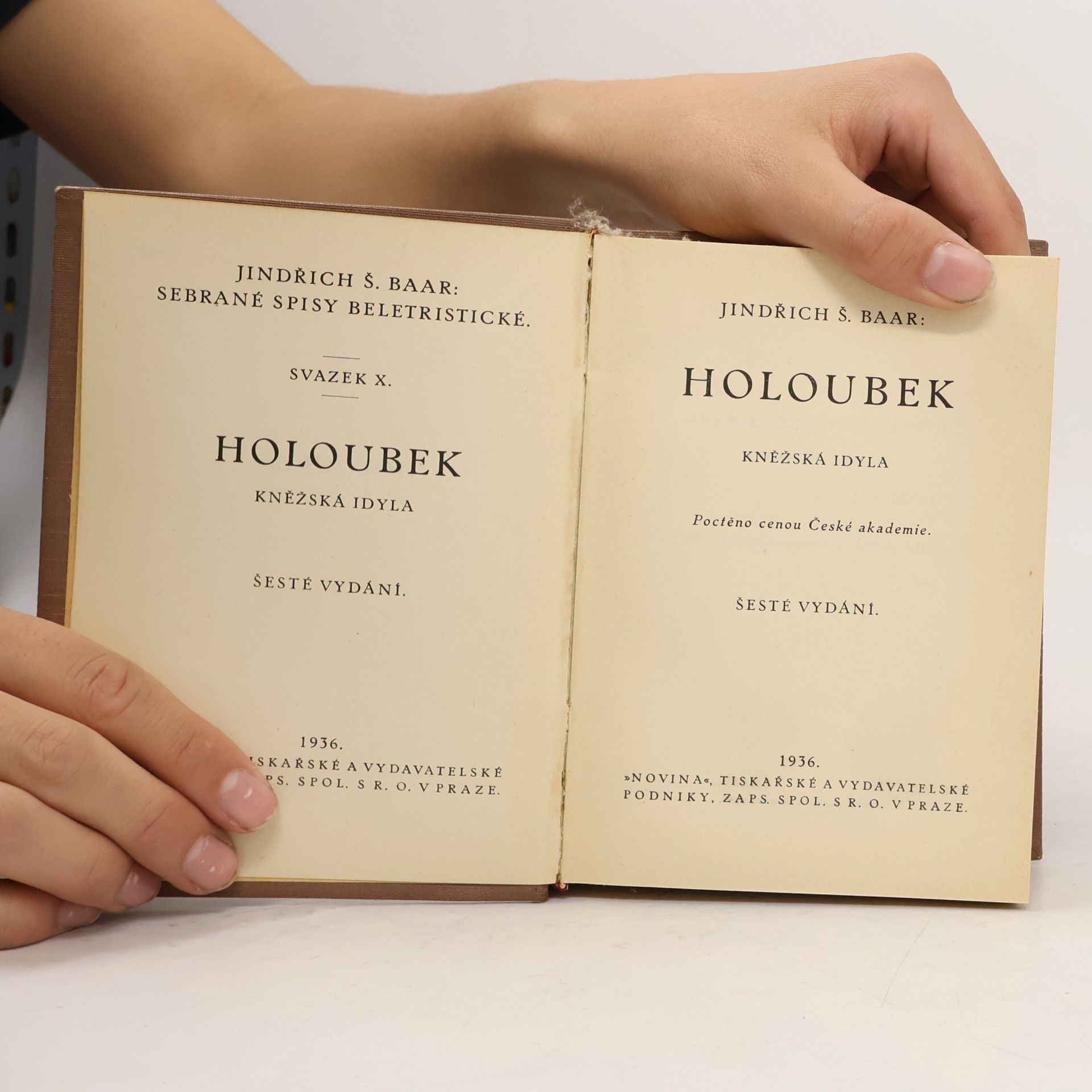 Jindřich Šimon Baar Holoubek
