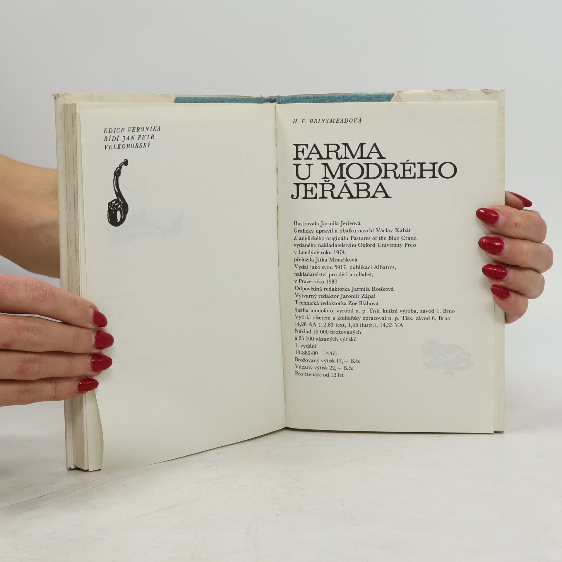 Brinsmeadová H. F. Farma U modrého jeřába