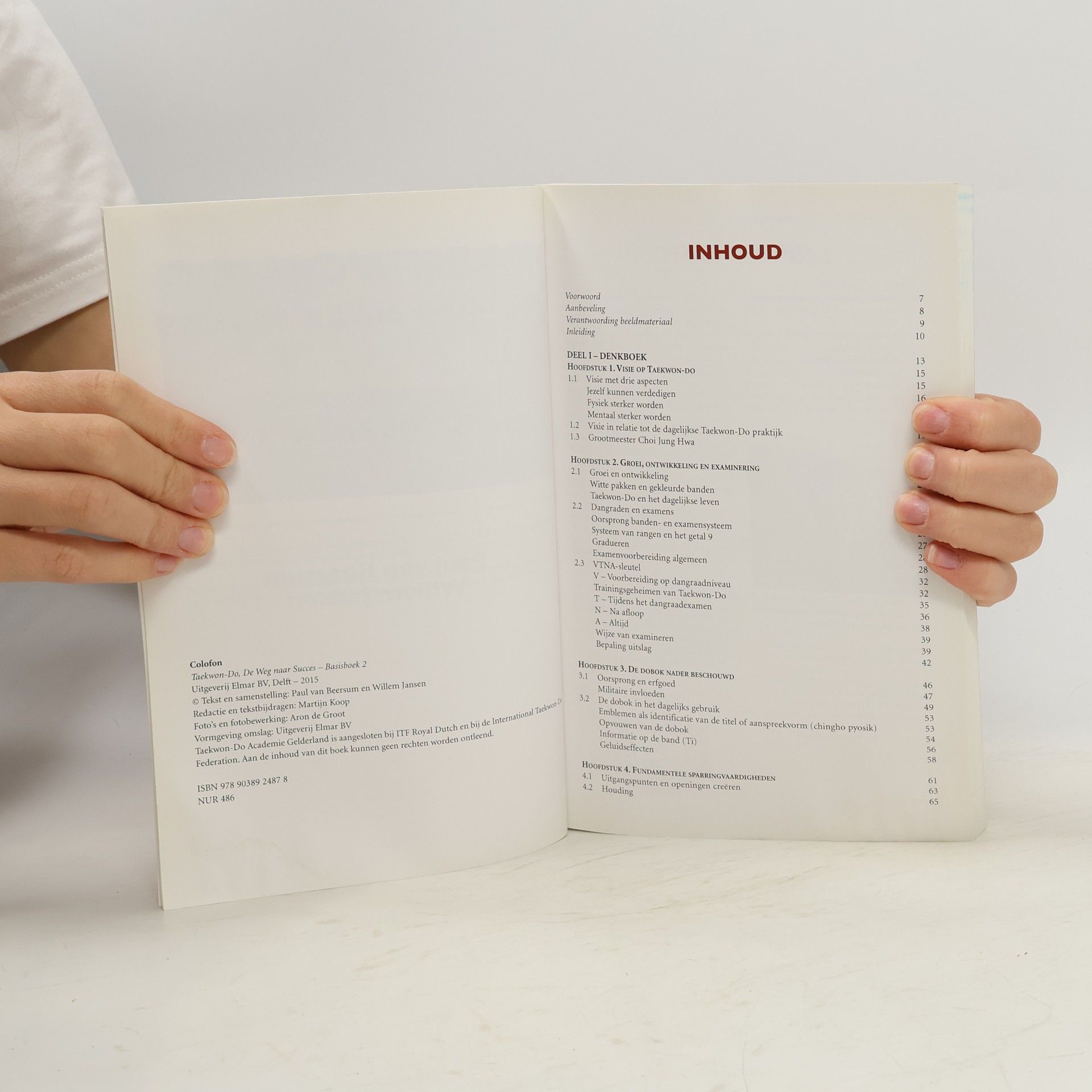 Paul van Beersum Taekwon-Do Basisboek II