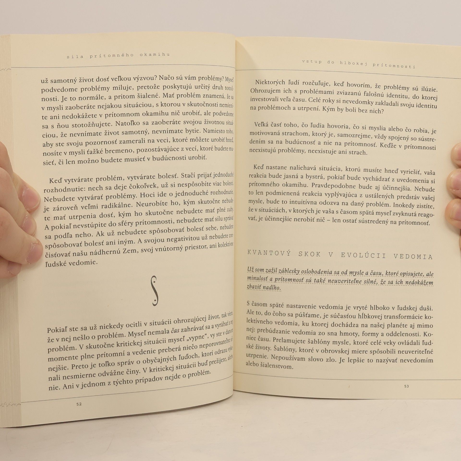 Eckhart Tolle Síla prítomného okamihu
