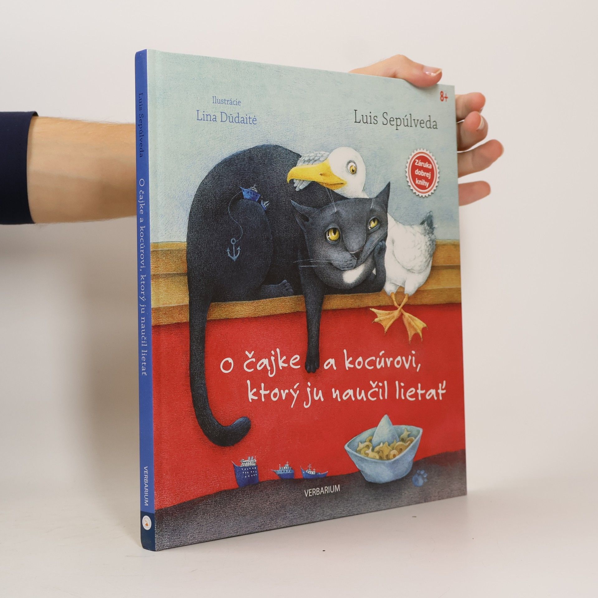 Luis Sepúlveda O čajke a kocúrovi, ktorý ju naučil lietať