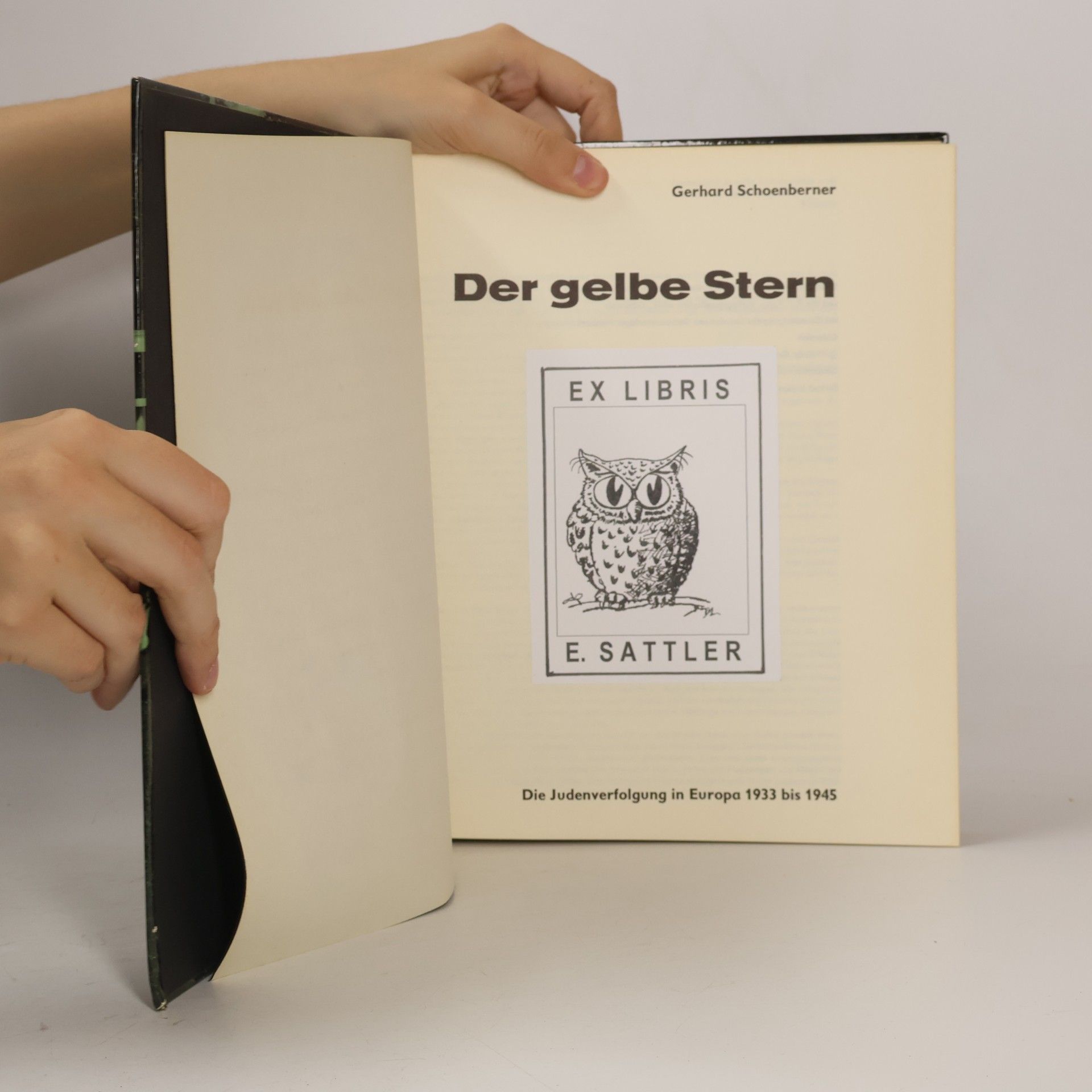 Gerhard Schoenberner Der gelbe Stern