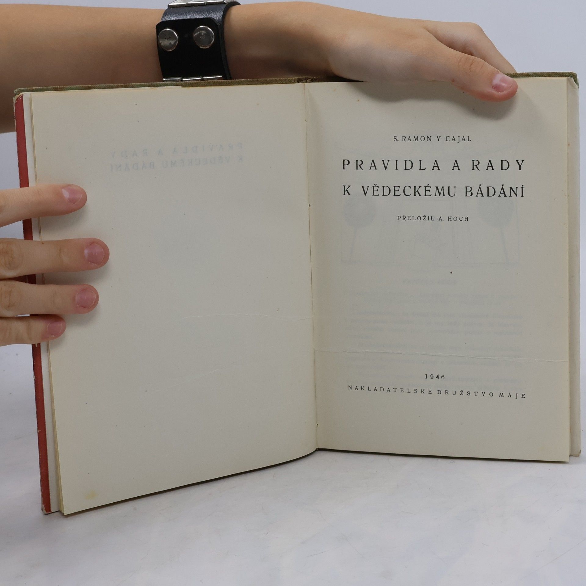 S. Ramon Y Cajal Pravidla a rady k vědeckému bádání