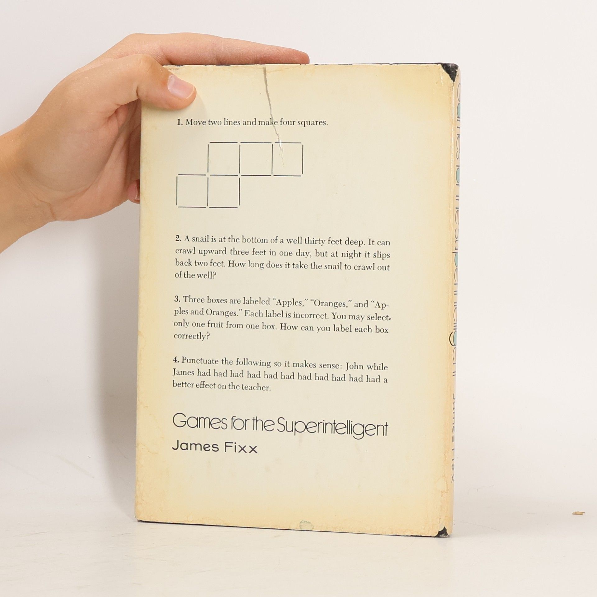 James Fixx Games for the Super-intelligent