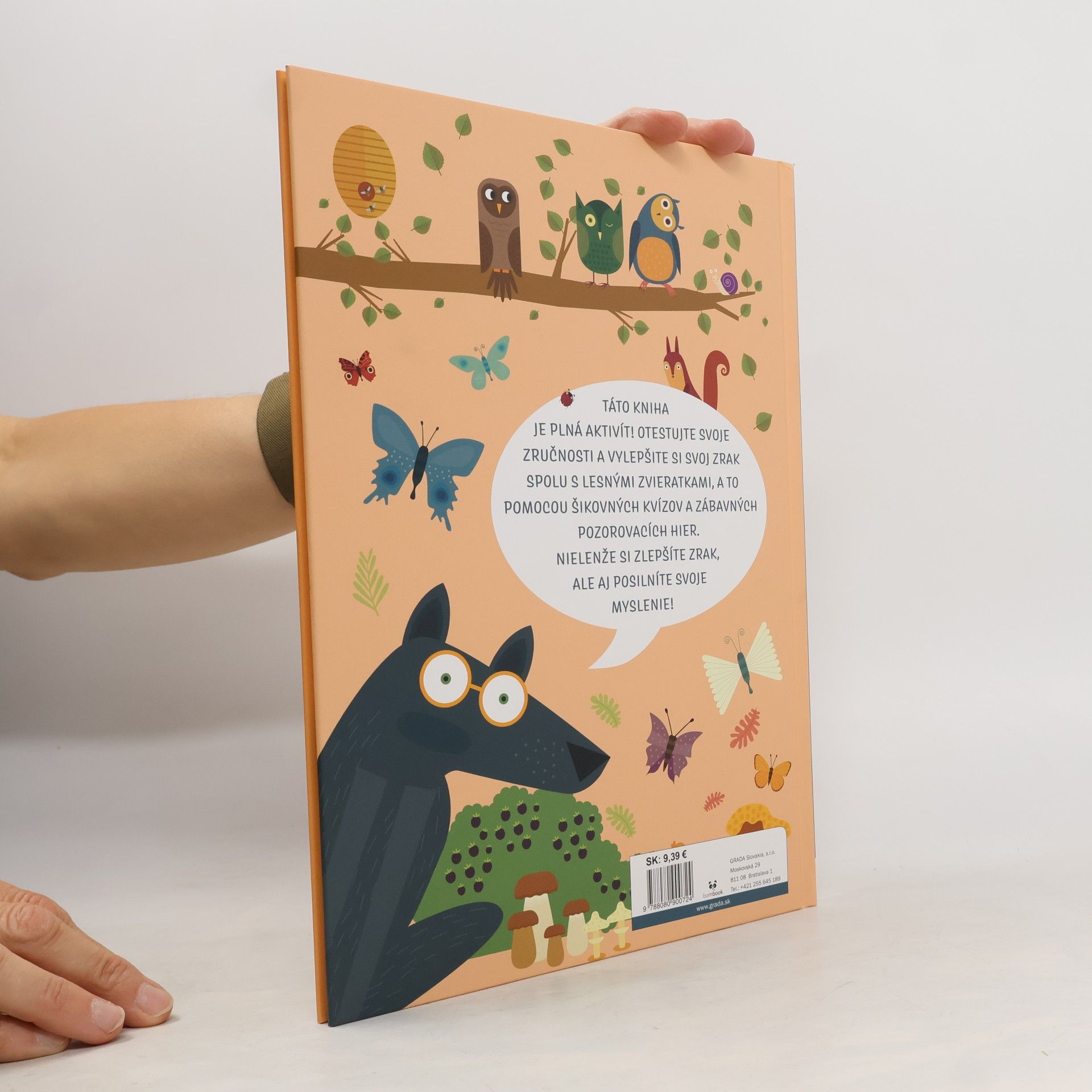 Various authors Nájdi ma! Lesné dobrodružstvá s vlkom Bernardom