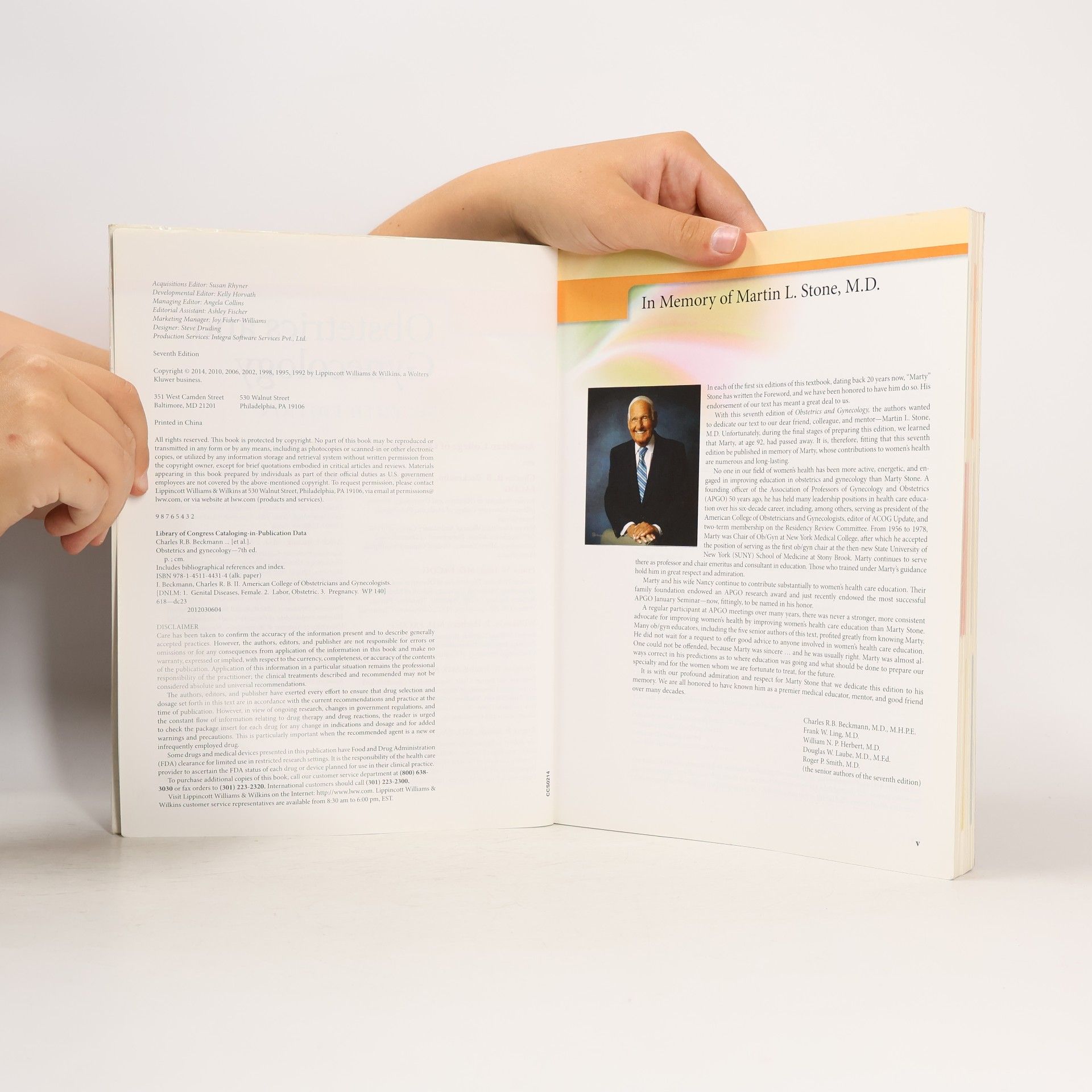 Charles R.B. Beckmann Obstetrics and Gynecology