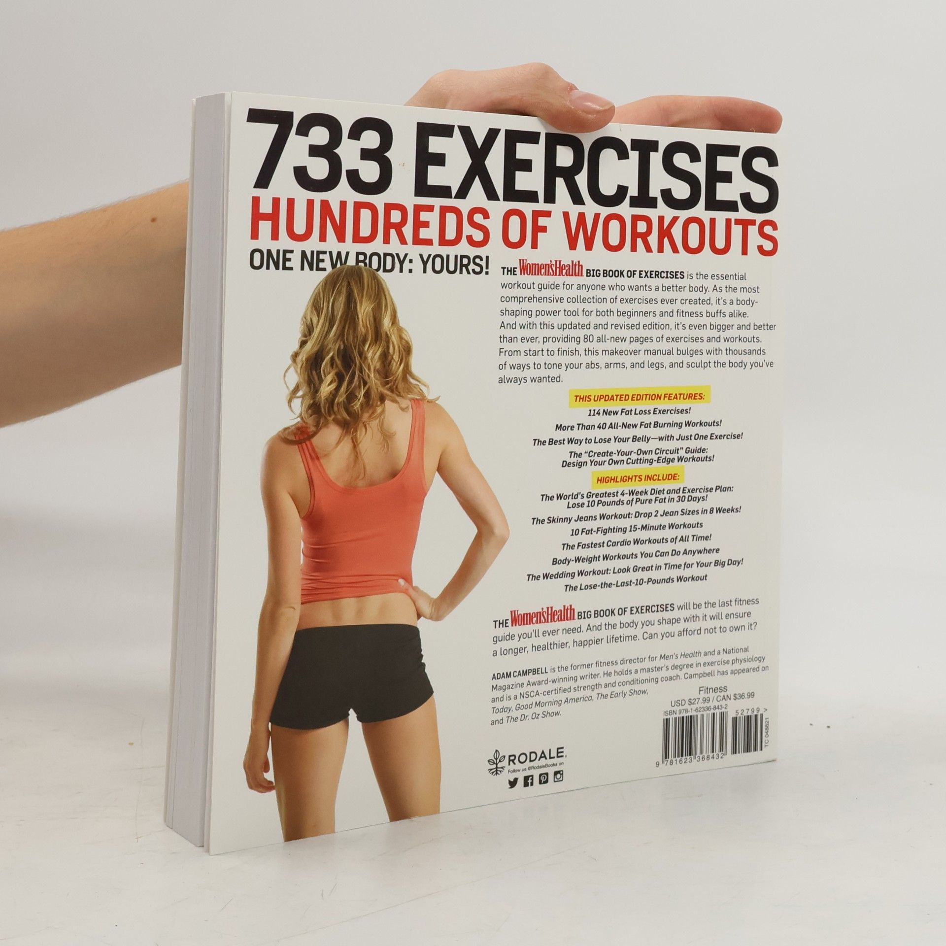 Adam Campbell The Women's Health Big Book of Exercises