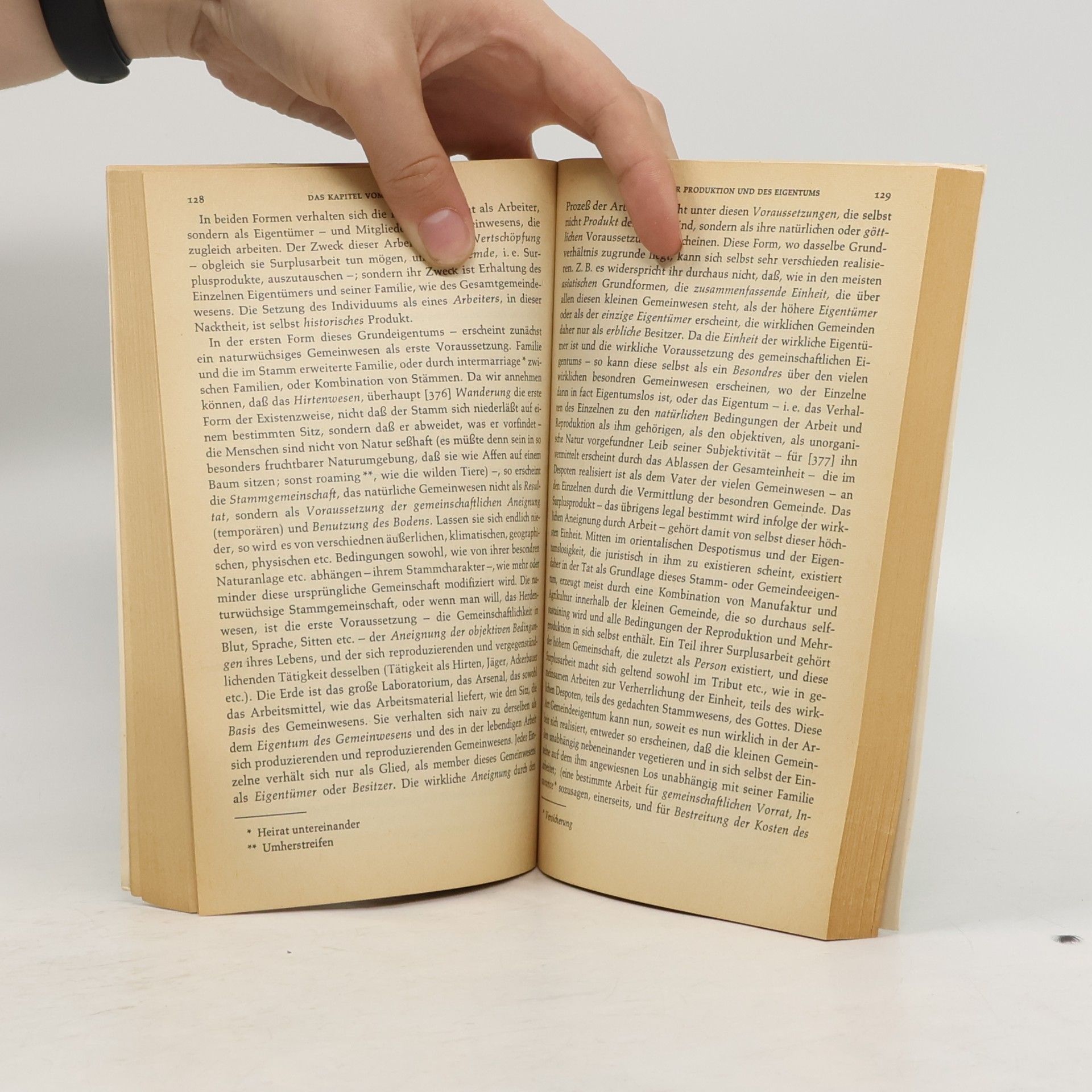Karl Marx Texte zur Methode und Praxis III. Der Mensch in Arbeit und Kooperation.