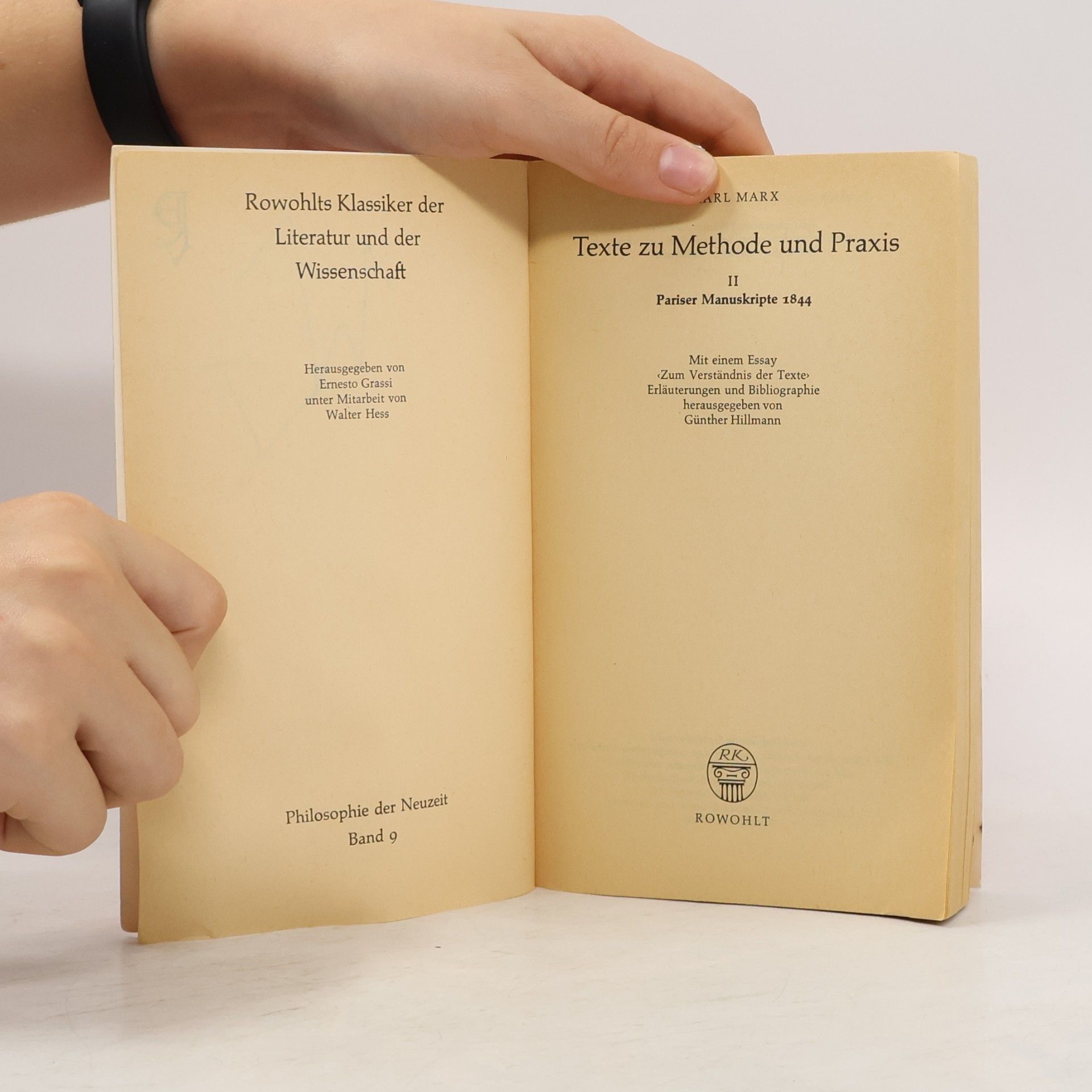 Karl Marx Texte zu Methode und Praxis II
