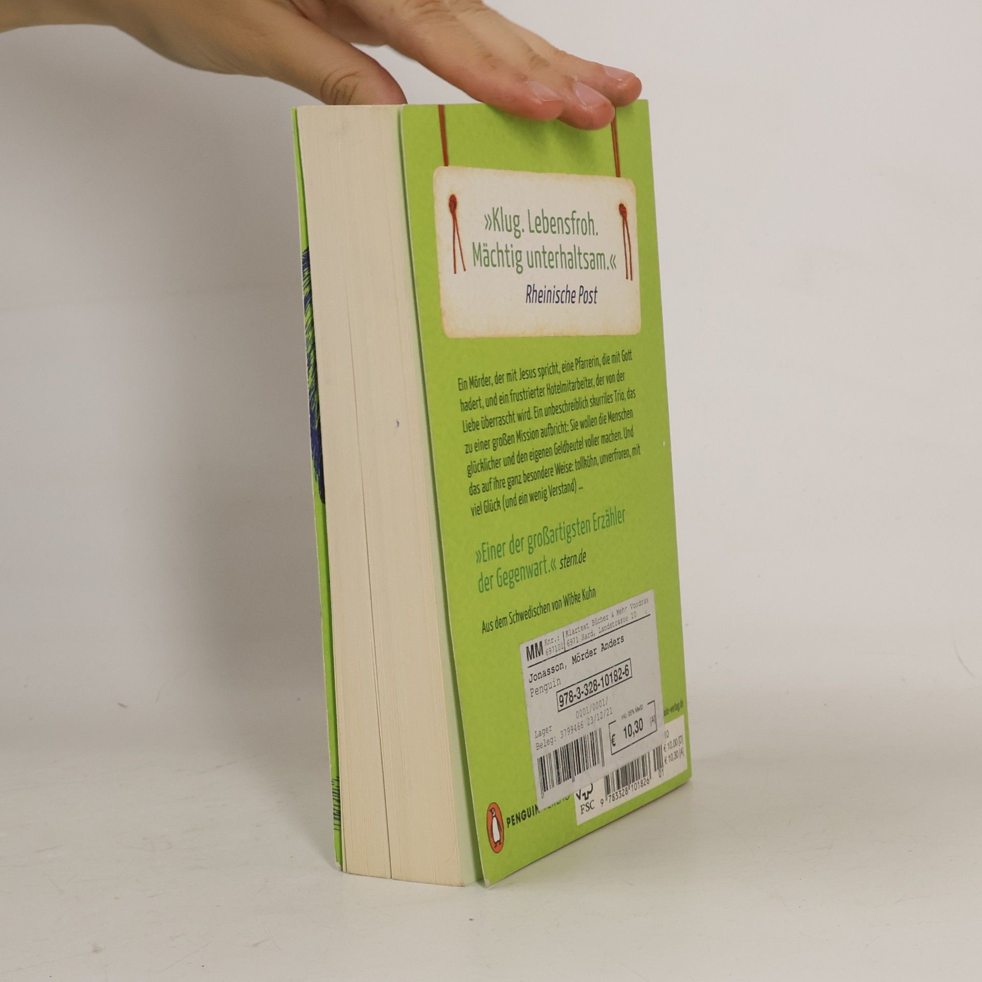 Jonas Jonasson Mörder Anders und seine Freunde nebst dem einen oder anderen Feind