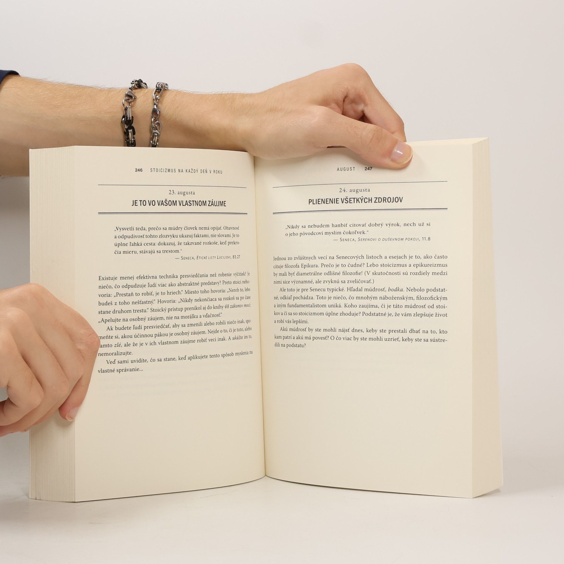 Ryan Holiday Stoicizmus na každý deň v roku