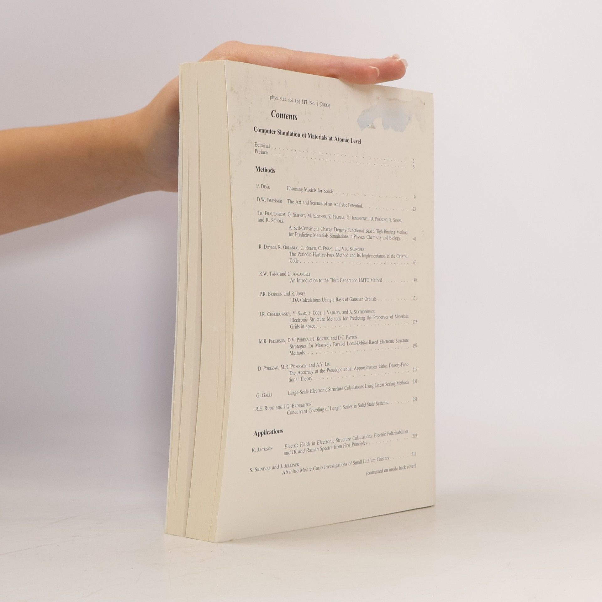 Auteurscollectief Physica status solidi (b)