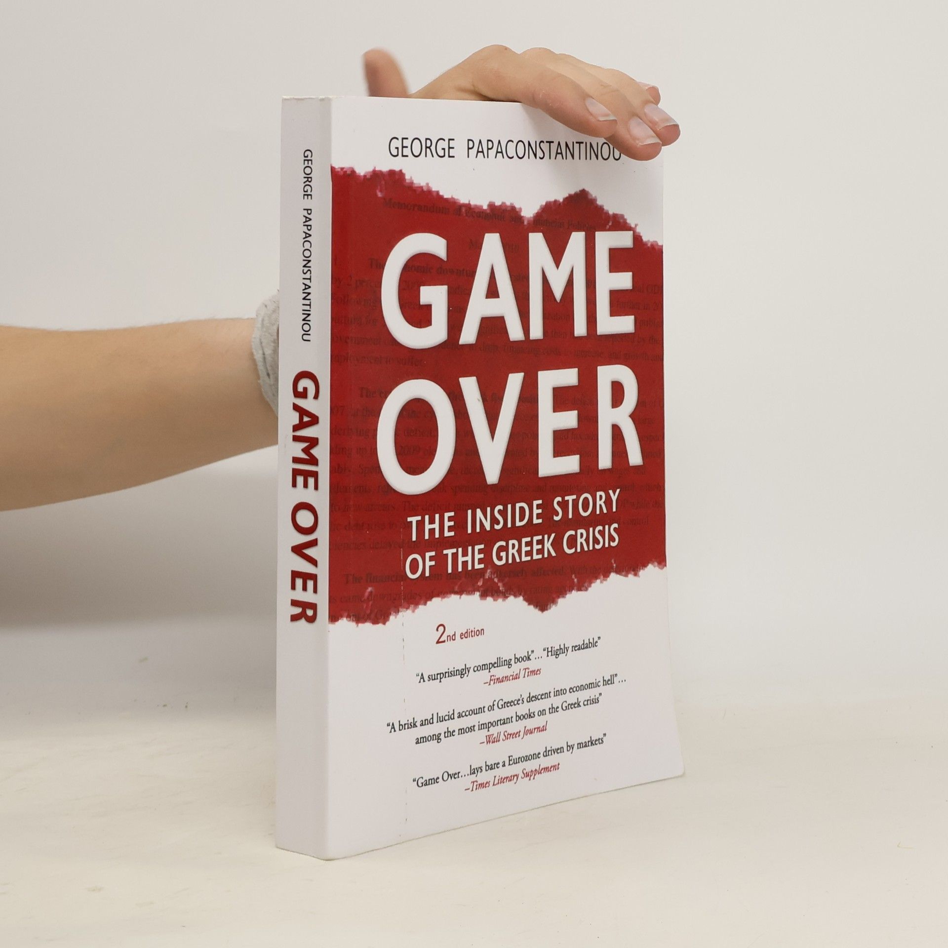 George Papaconstantinou Game Over