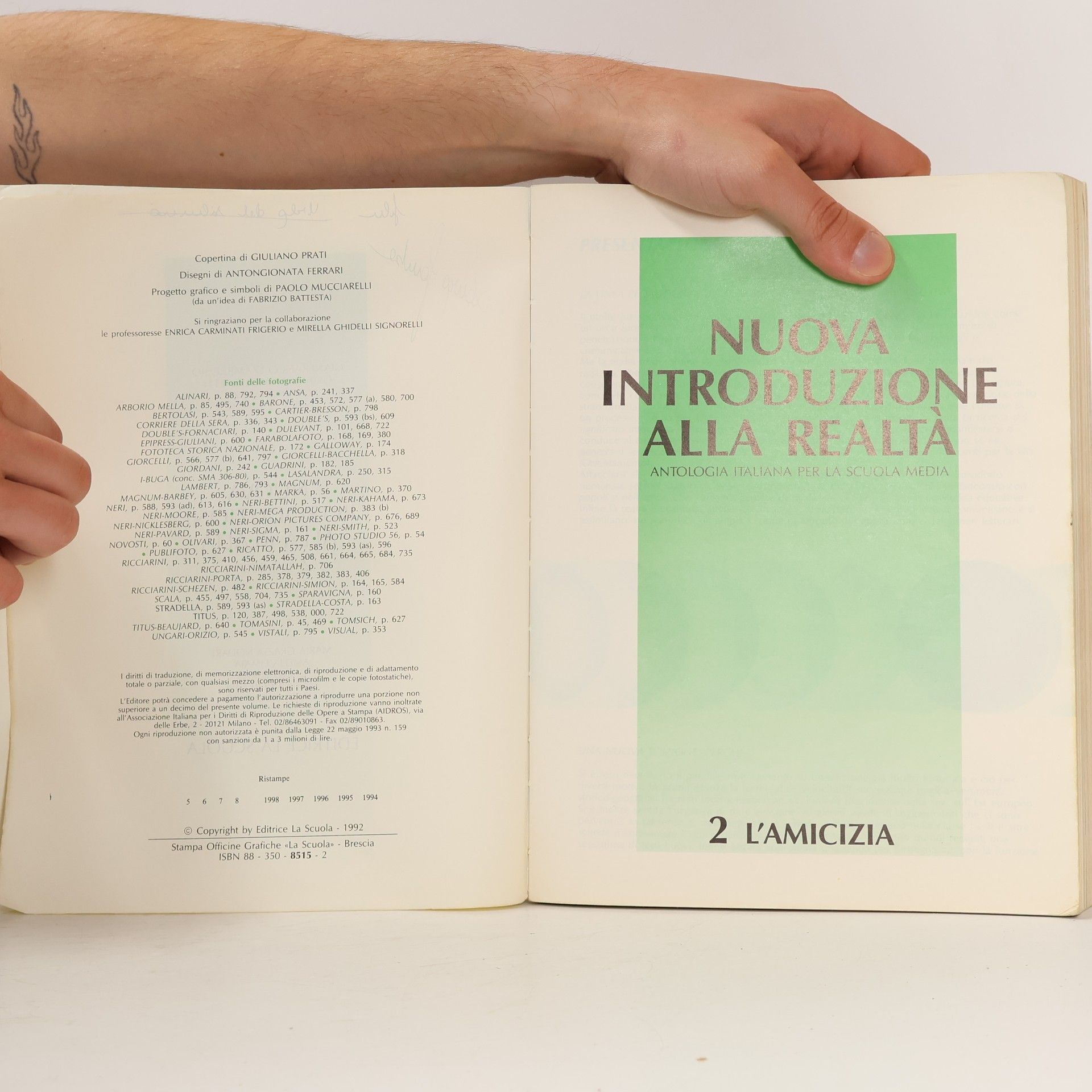 G. D'Ambrosio Angelillo Italiano - 2: Nuova introduzione alla realtà. Antologia per la Scuola media