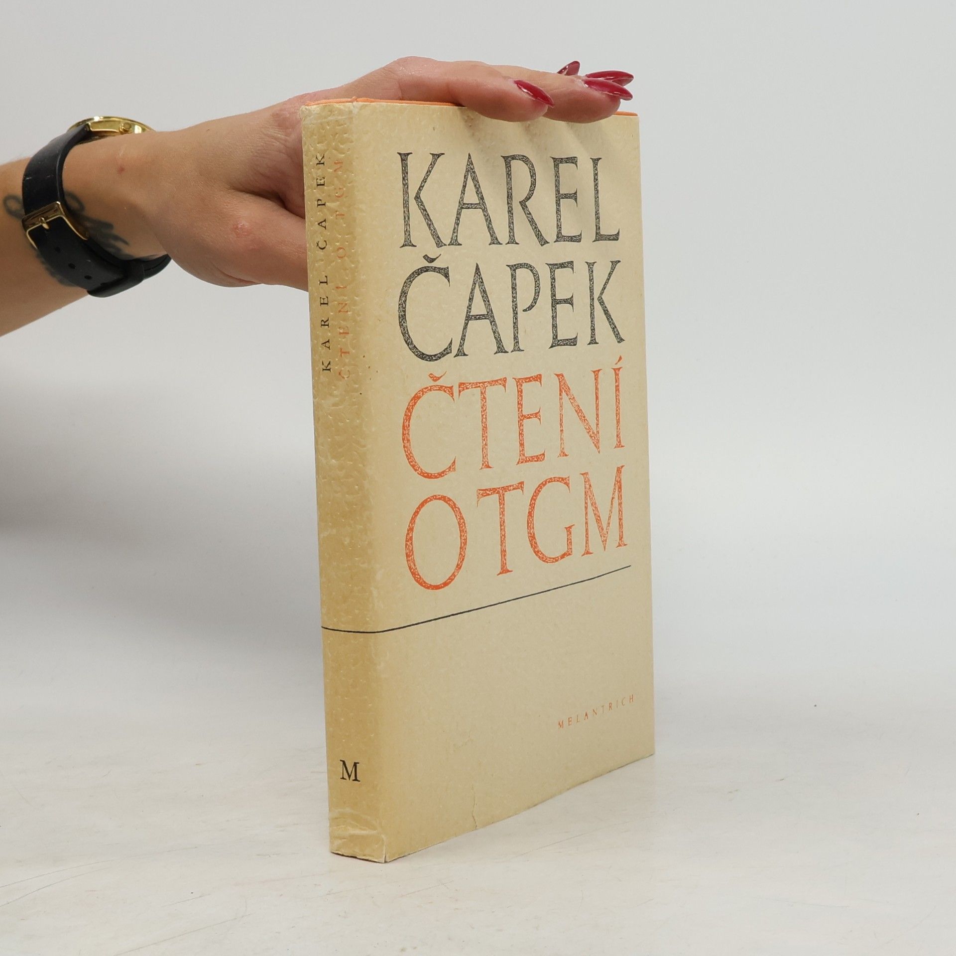 Karel Čapek Čtení o T. G. Masarykovi
