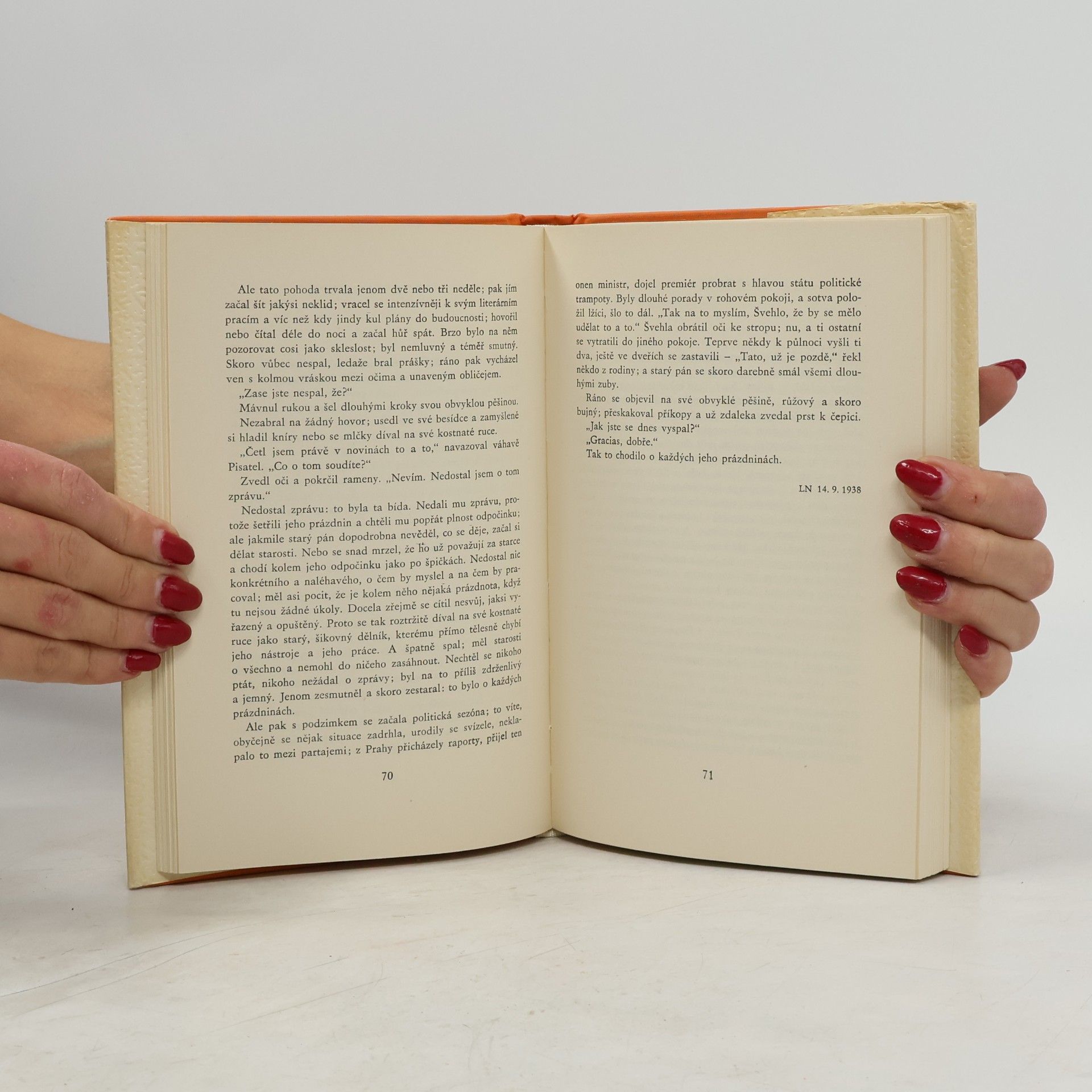 Karel Čapek Čtení o T. G. Masarykovi