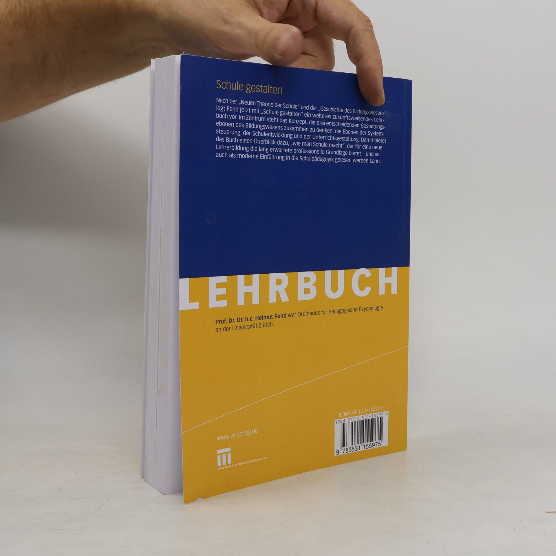 Helmut Fend Schule gestalten