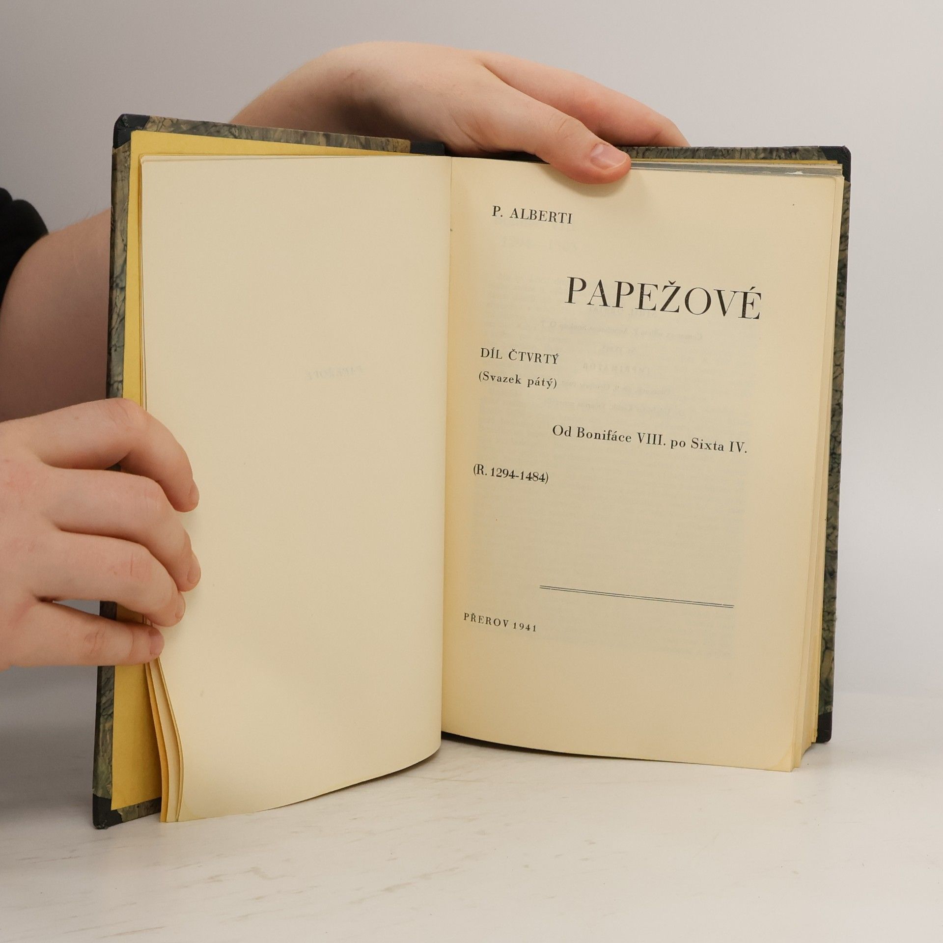 P. Alberti Papežové. Díl čtvrtý, svazek pátý