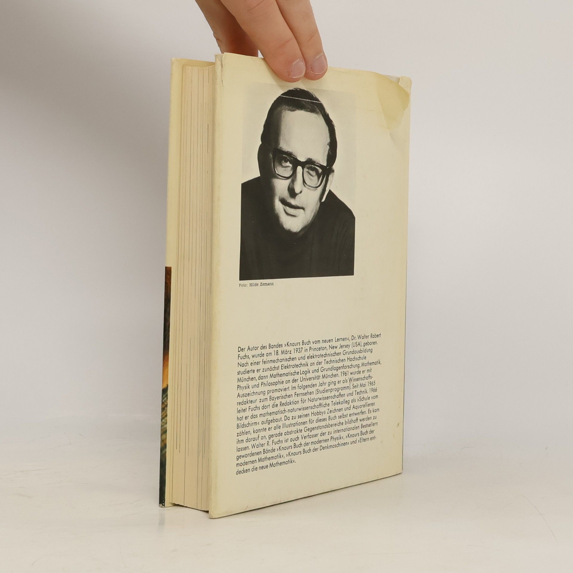 Walter Robert Fuchs Knaurs Buch vom neuen Lernen