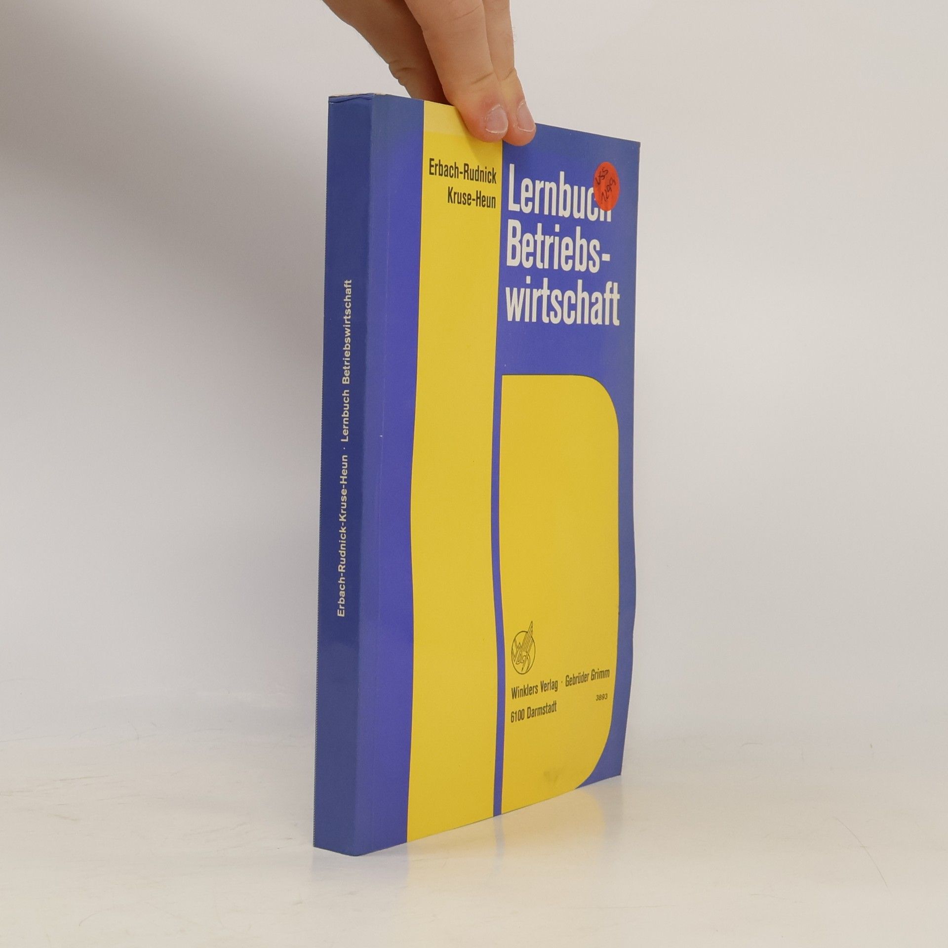 Dr. Karl-Fr. Erbach Lernbuch Betriebswirtschaft