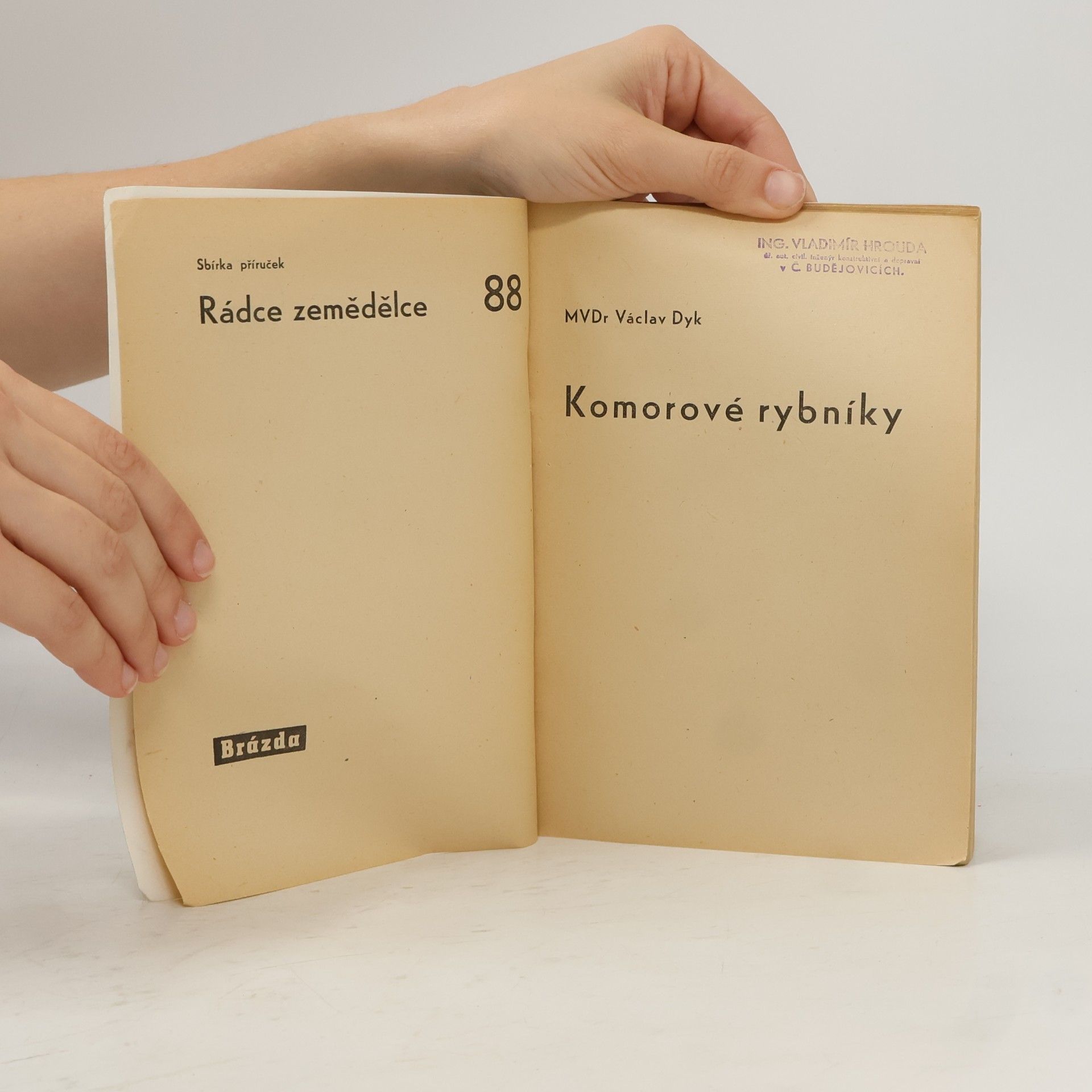 Václav Dyk Komorové rybníky