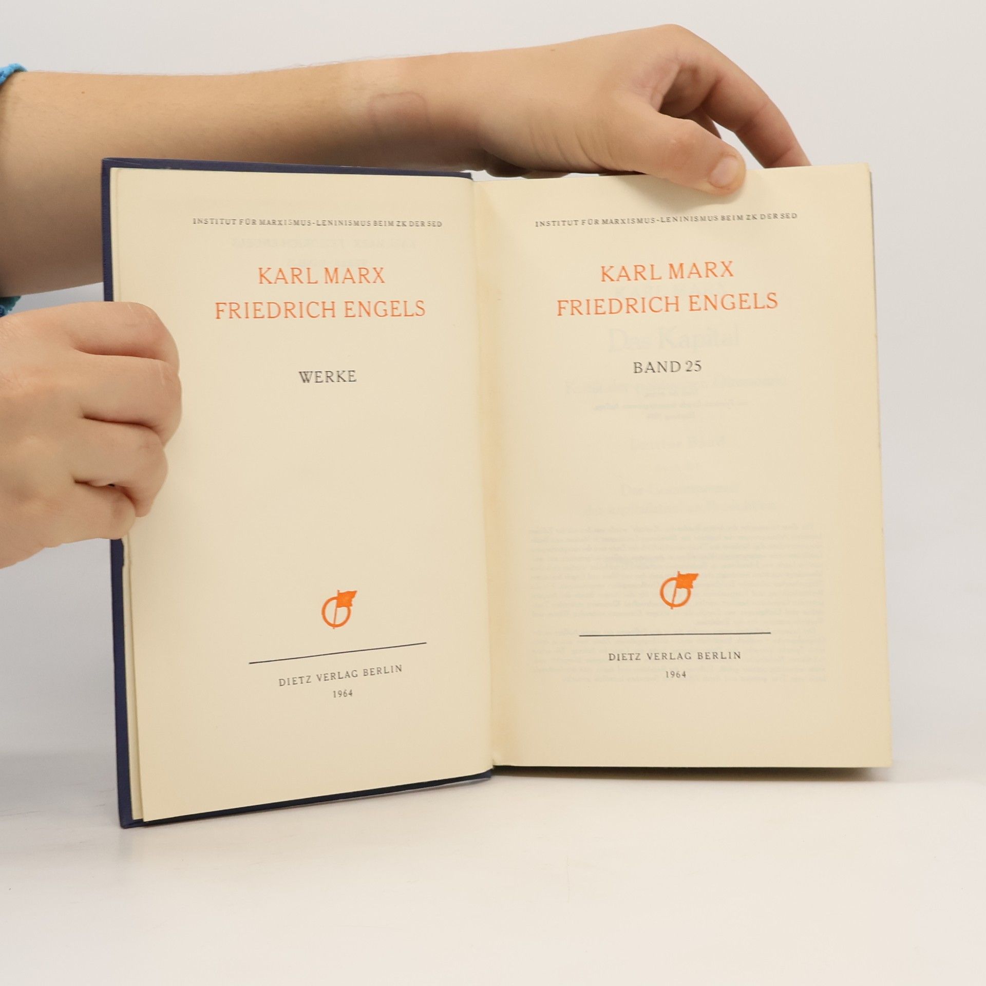 Karl Marx Marx Engels Werke 25