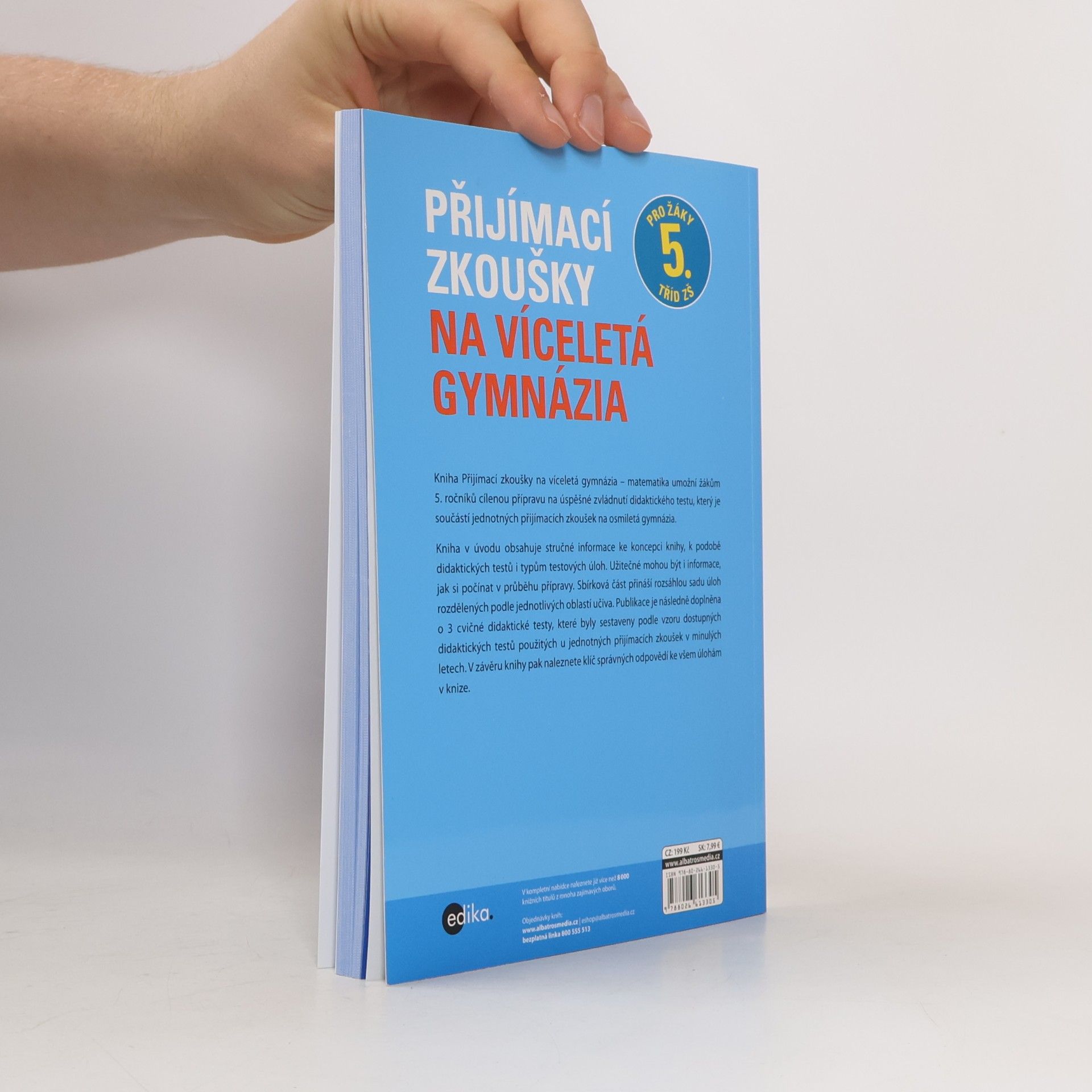 Stanislav Sedláček Přijímací zkoušky na víceletá gymnázia. Matematika