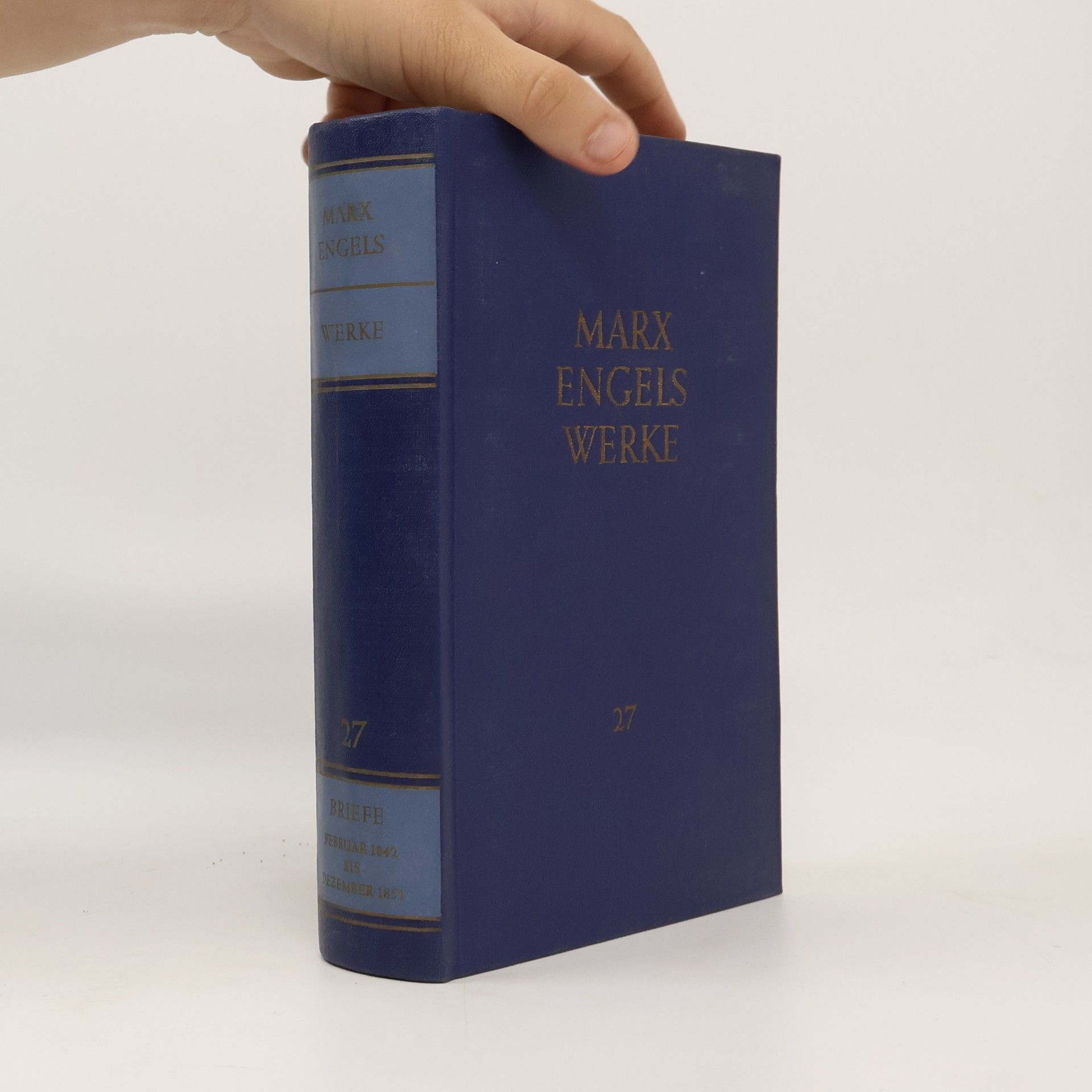 Karl Marx Marx-Engels-Werke Band 27