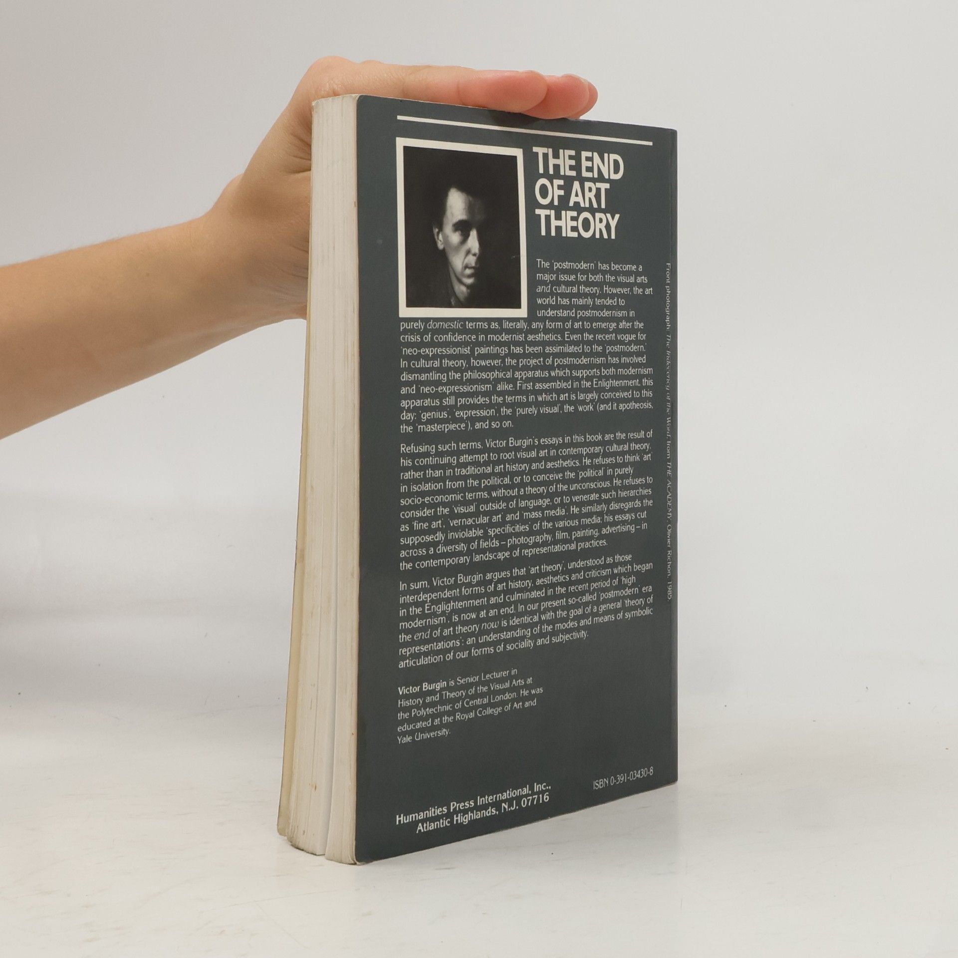 Victor Burgin The End of Art Theory