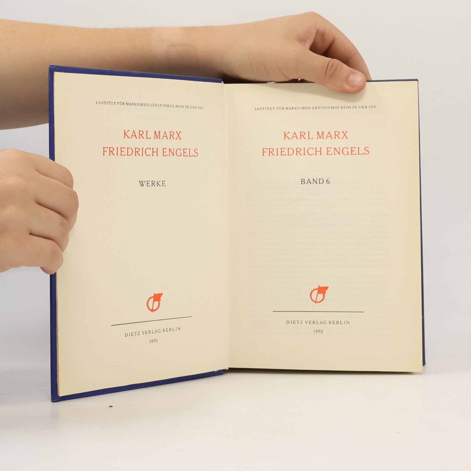 Karl Marx Marx Engels Werke 6