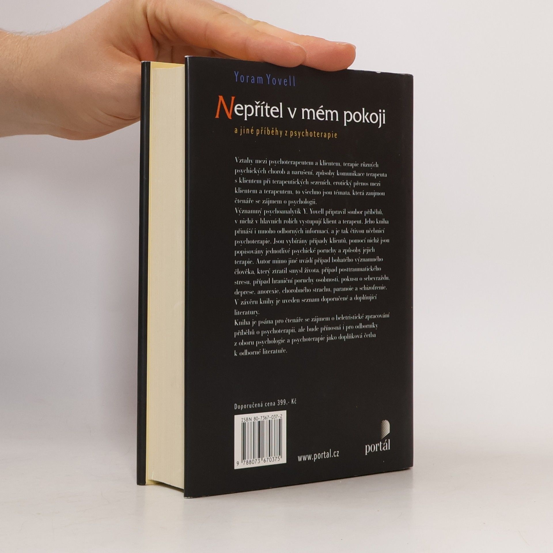 Yoram Yovell Nepřítel v mém pokoji