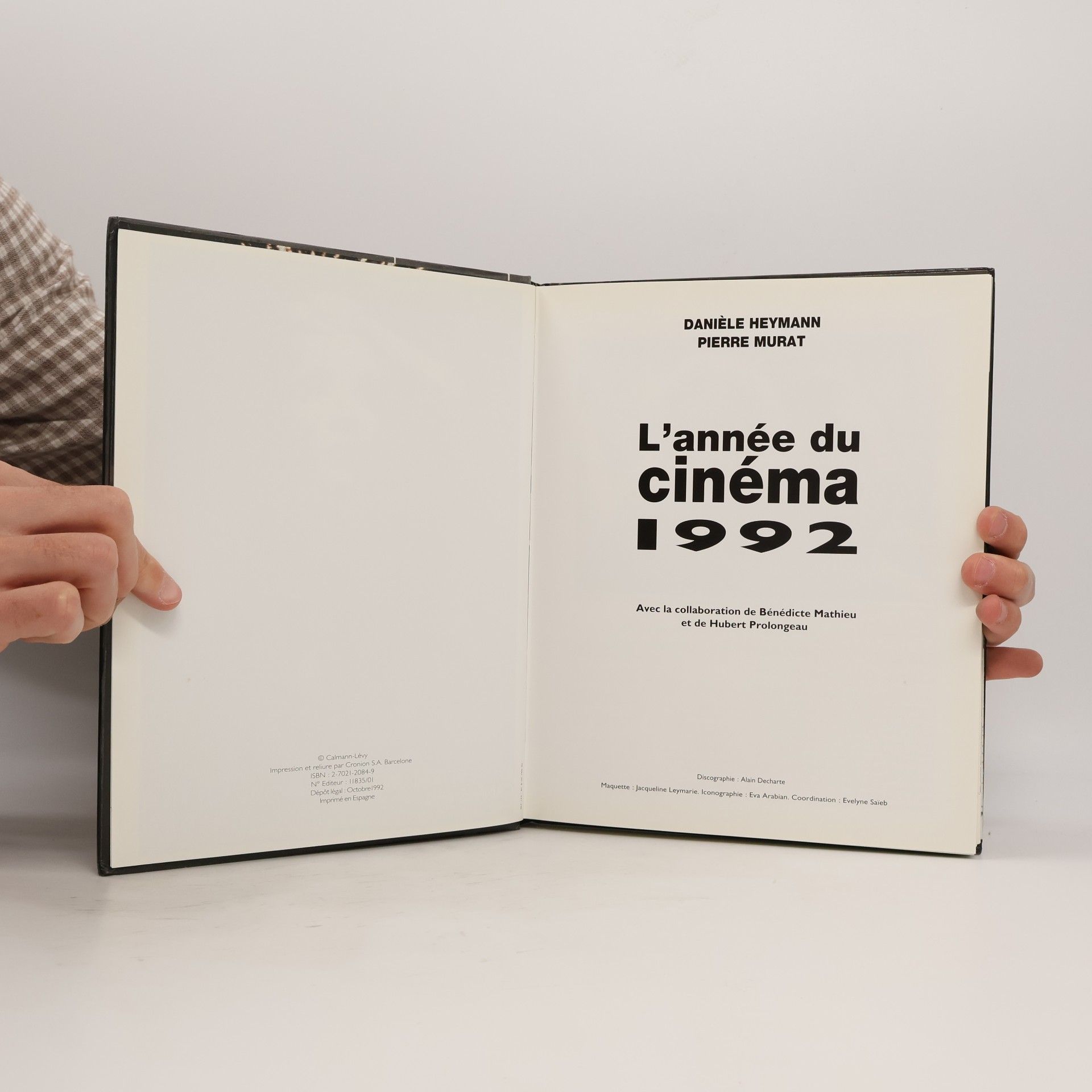 D. Heymann L'année du cinéma 1992