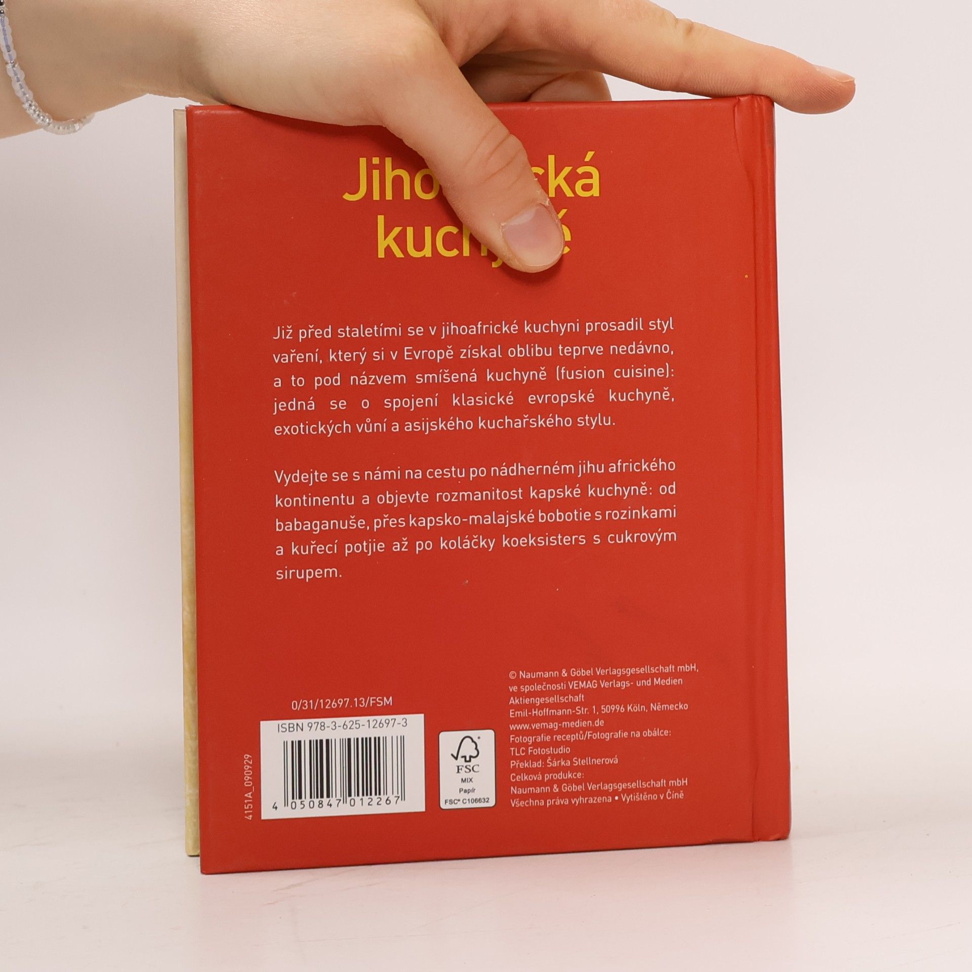 Various authors Jihoafrická kuchyně