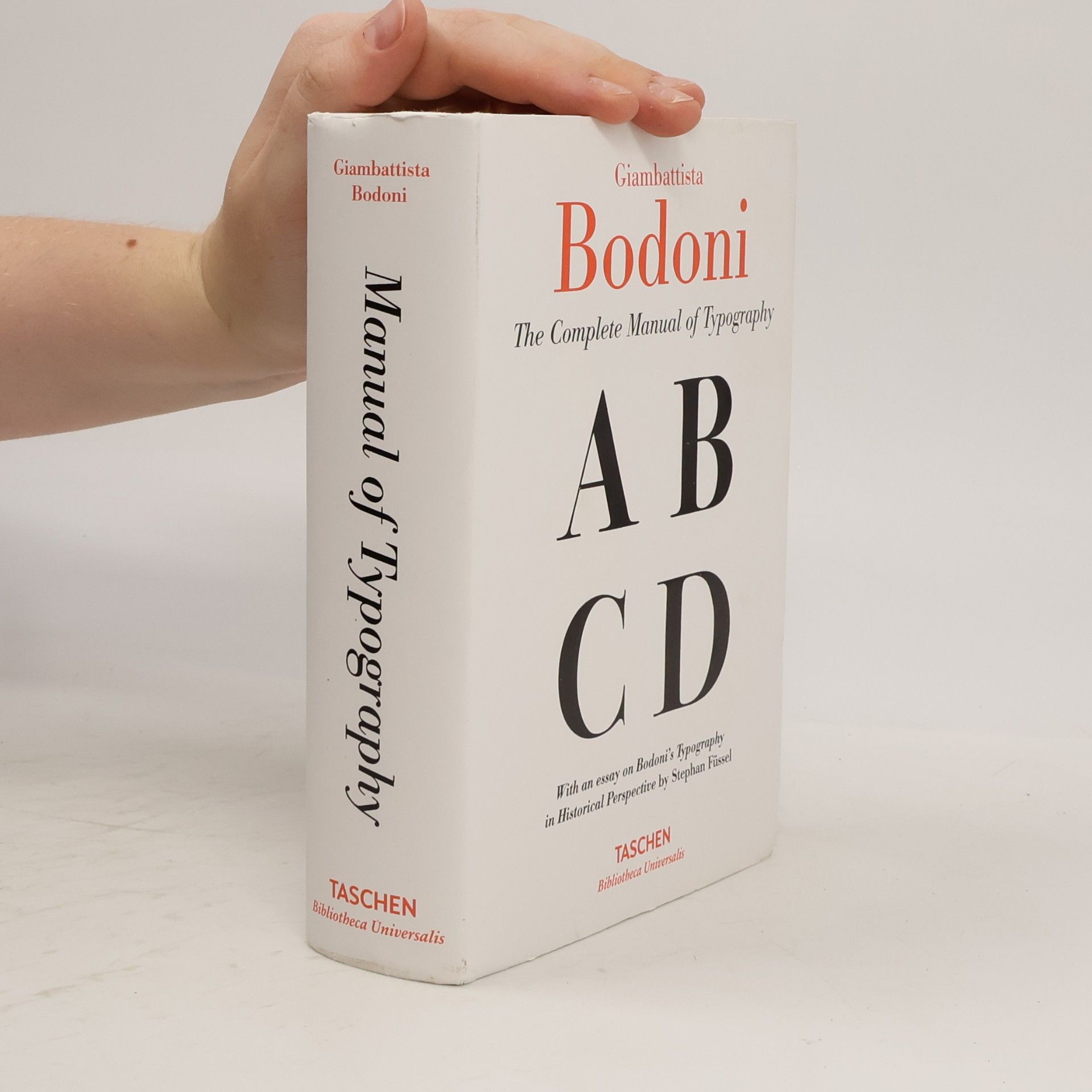 Giambattista Bodoni The Complete Manual of Typography