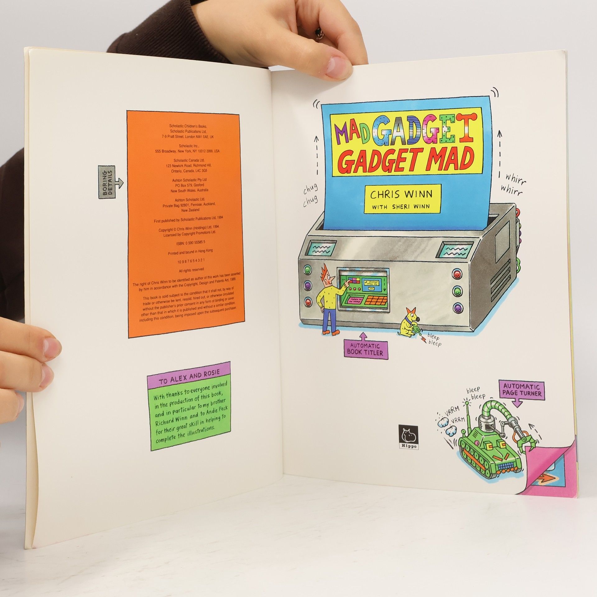 Chris Winn Mad Gadget, Gadget Mad (Picture Books)