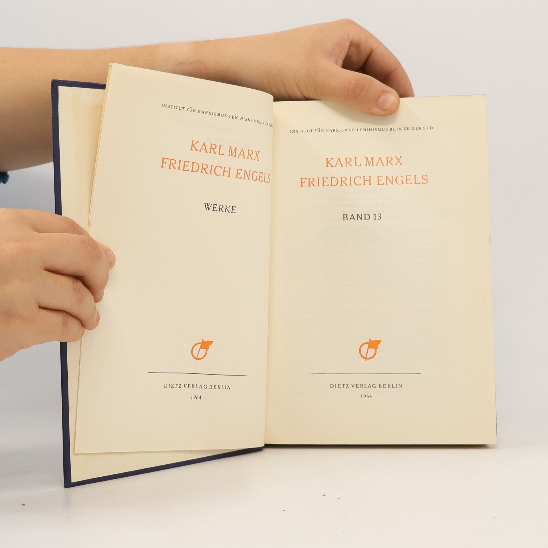 Karl Marx Marx Engels Werke 13