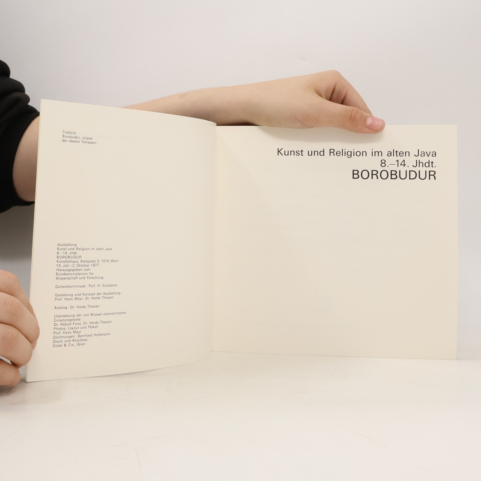 Autorenkollektiv Kunst und Religion im alten Java 8.- 14. Jhdt. Borobudur