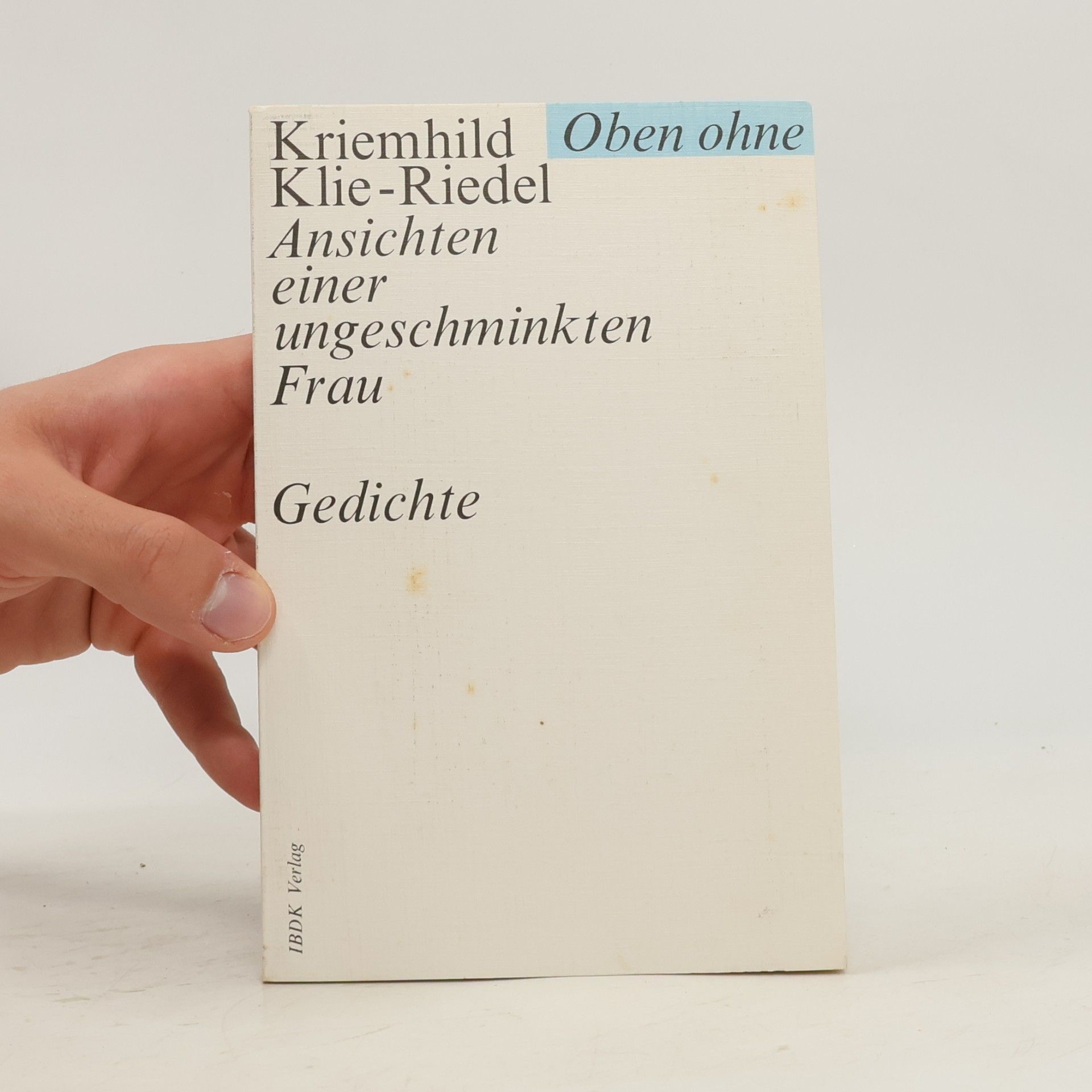 Kriemhild Klie-Riedel Oben ohne