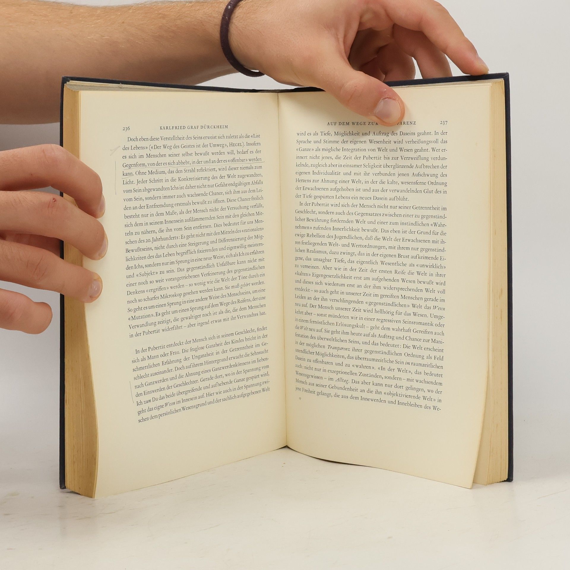 Autorenkollektiv TRANSPARENTE WELT FESTSCHRIFT ZUM SECHZIGSTEN GEBURTSTAG VON JEAN GEBSER
