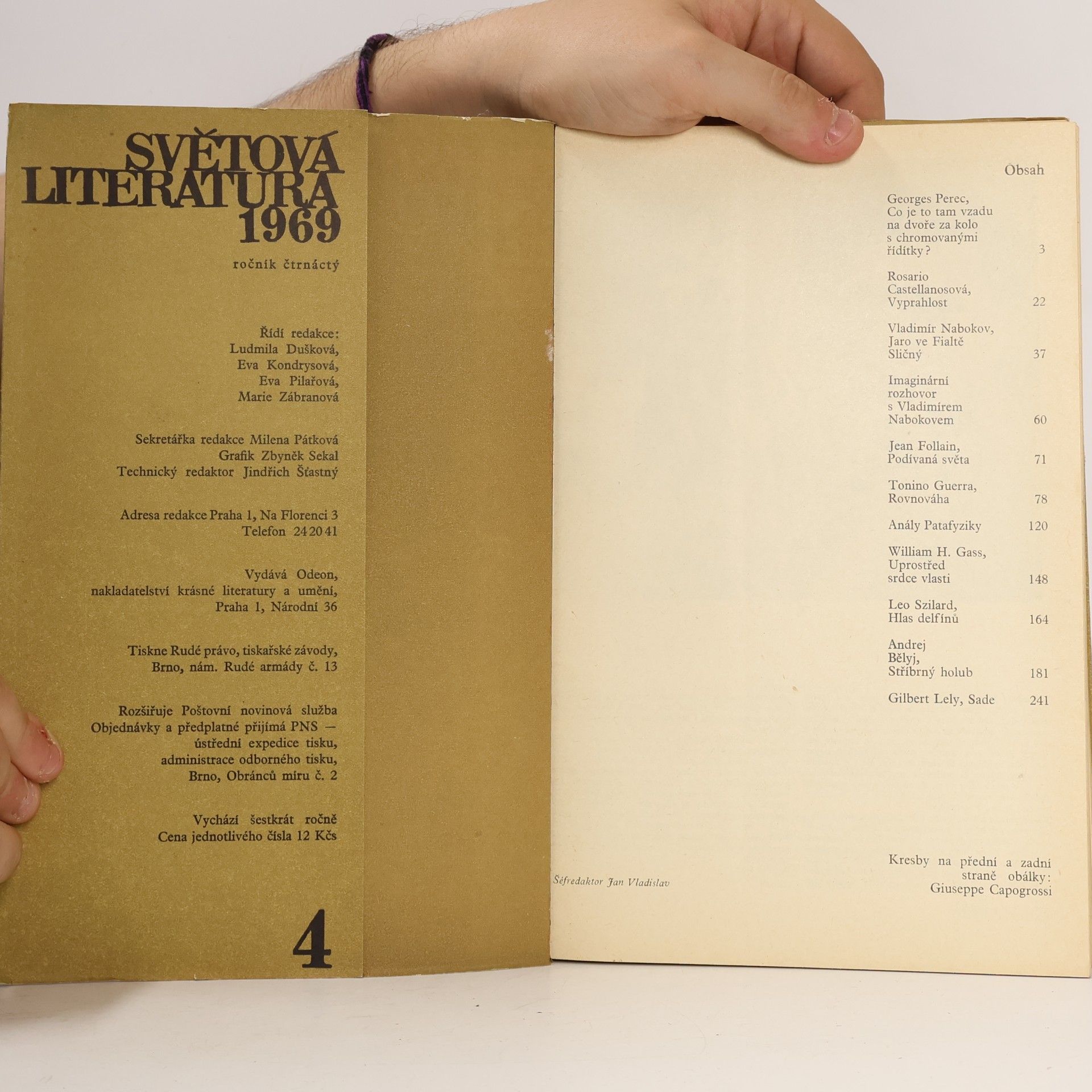 Kolektiv autorů Světová literatura 4/1969
