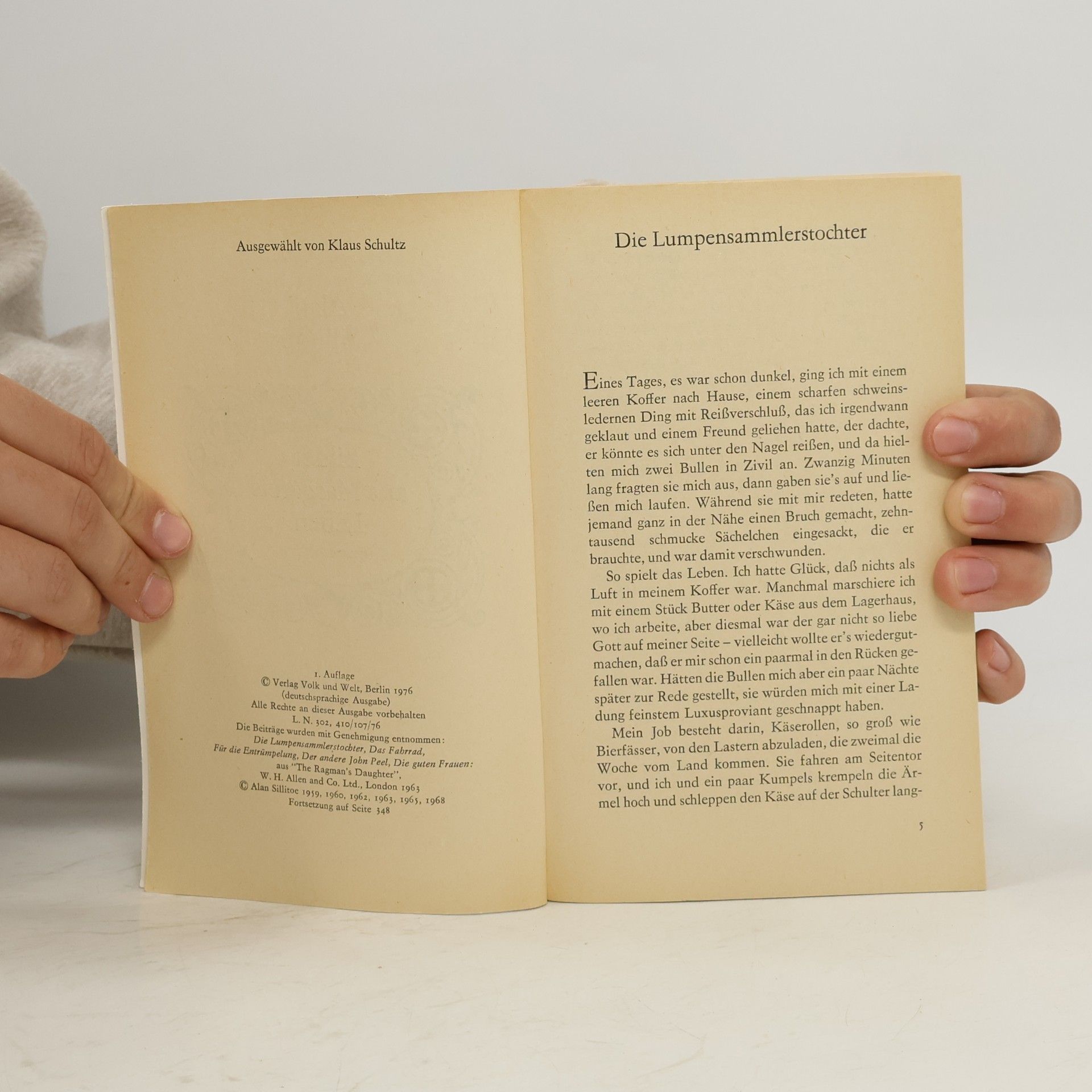 Alan Sillitoe Bilder aus Margarets Leben