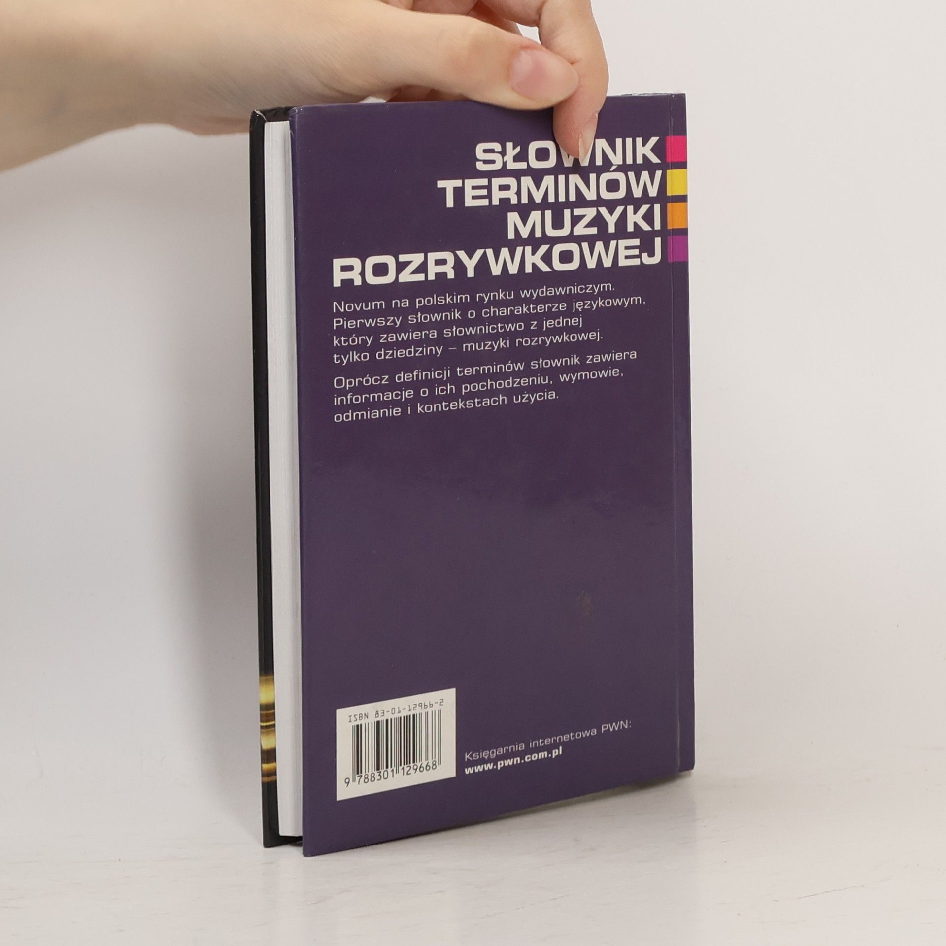 Wolański Adam Słownik terminów muzyki rozrywkowej