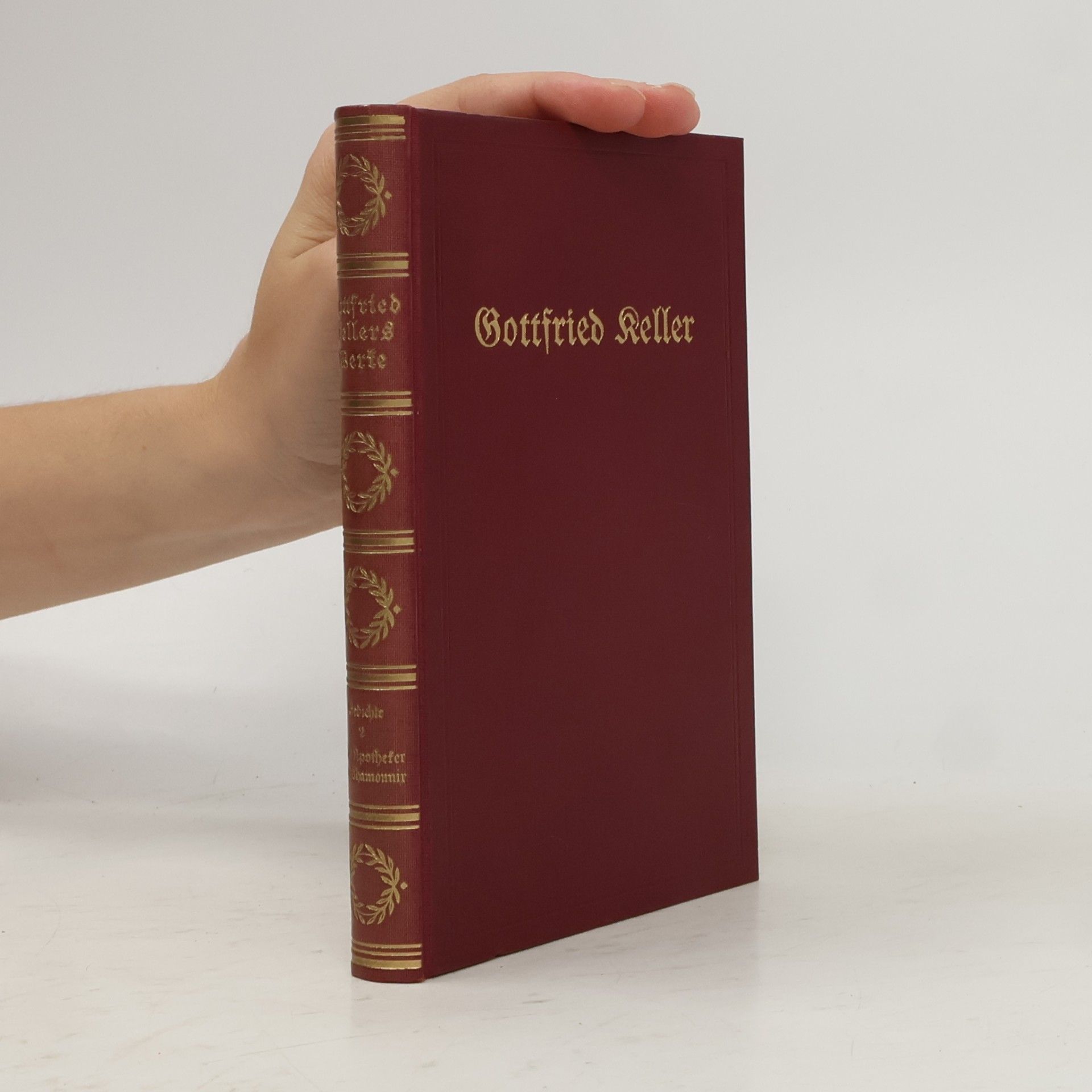 Gottfried Keller Gottfried Kellers Werke