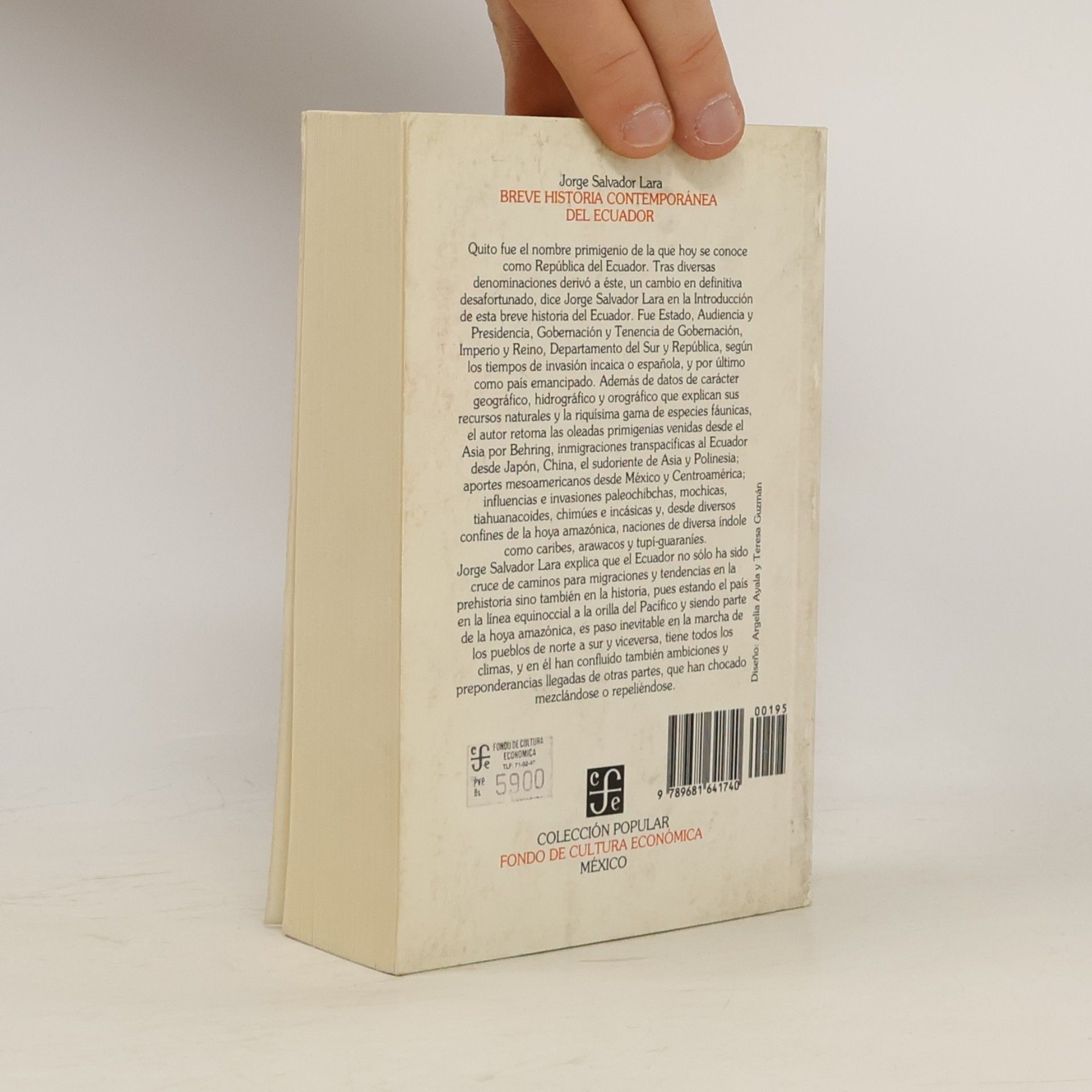Jorge Salvador Lara Colección Popular - 502: Breve historia contemporánea del Ecuador