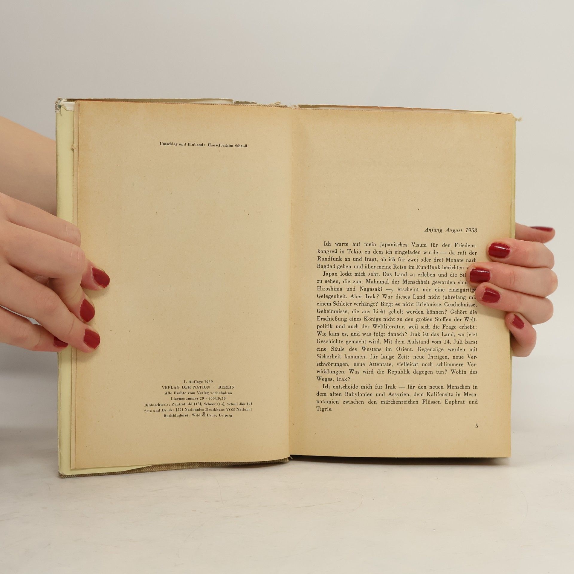 Maximilian Scheer Irak. Dürstendes Land