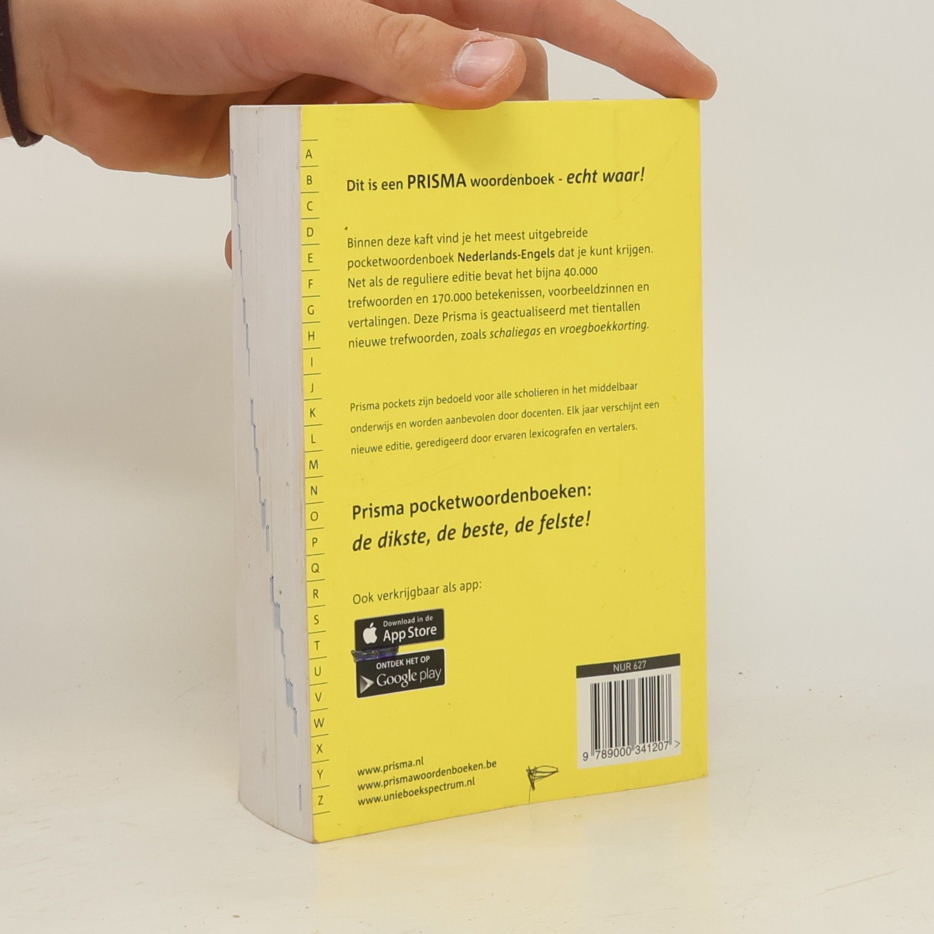 C. de Knegt Bos Prisma pocketwoordenboek Nederlands-Engels - FLUO editie